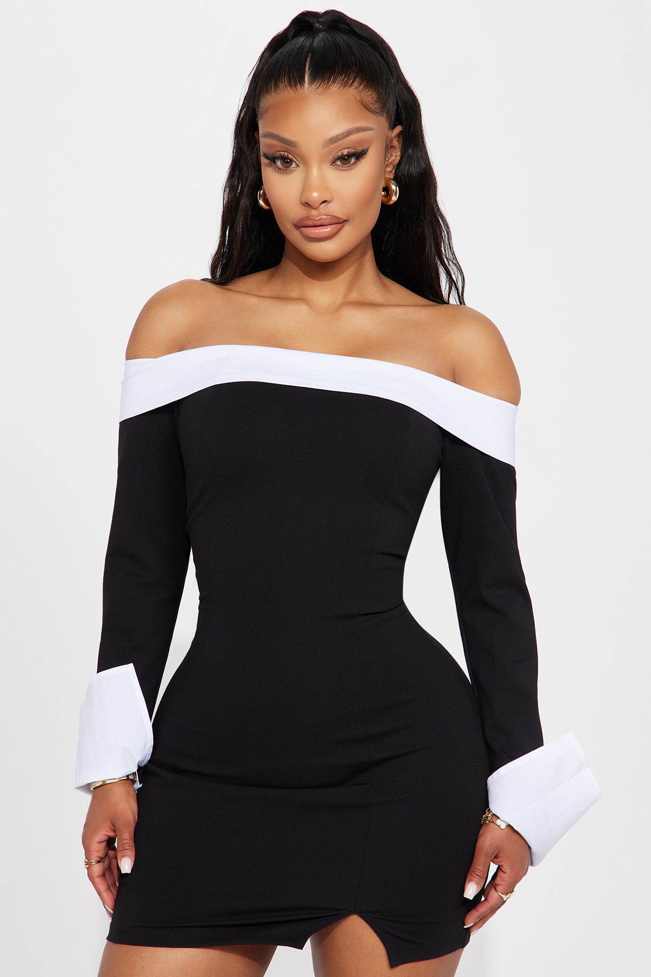Alice Off Shoulder Mini Dress