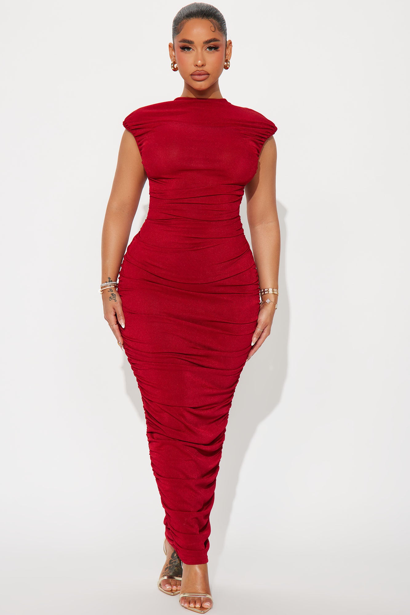Sofie Ruched Maxi Dress