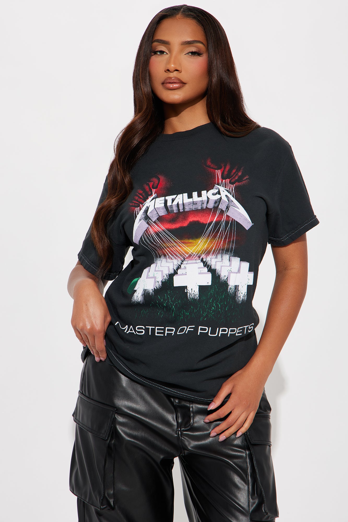 Metallica Master Of Puppets Washed Tee