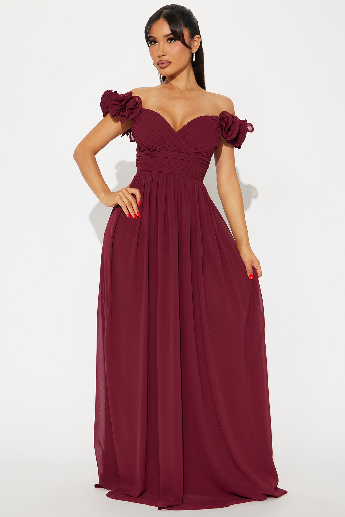 Valerie Chiffon Maxi Dress