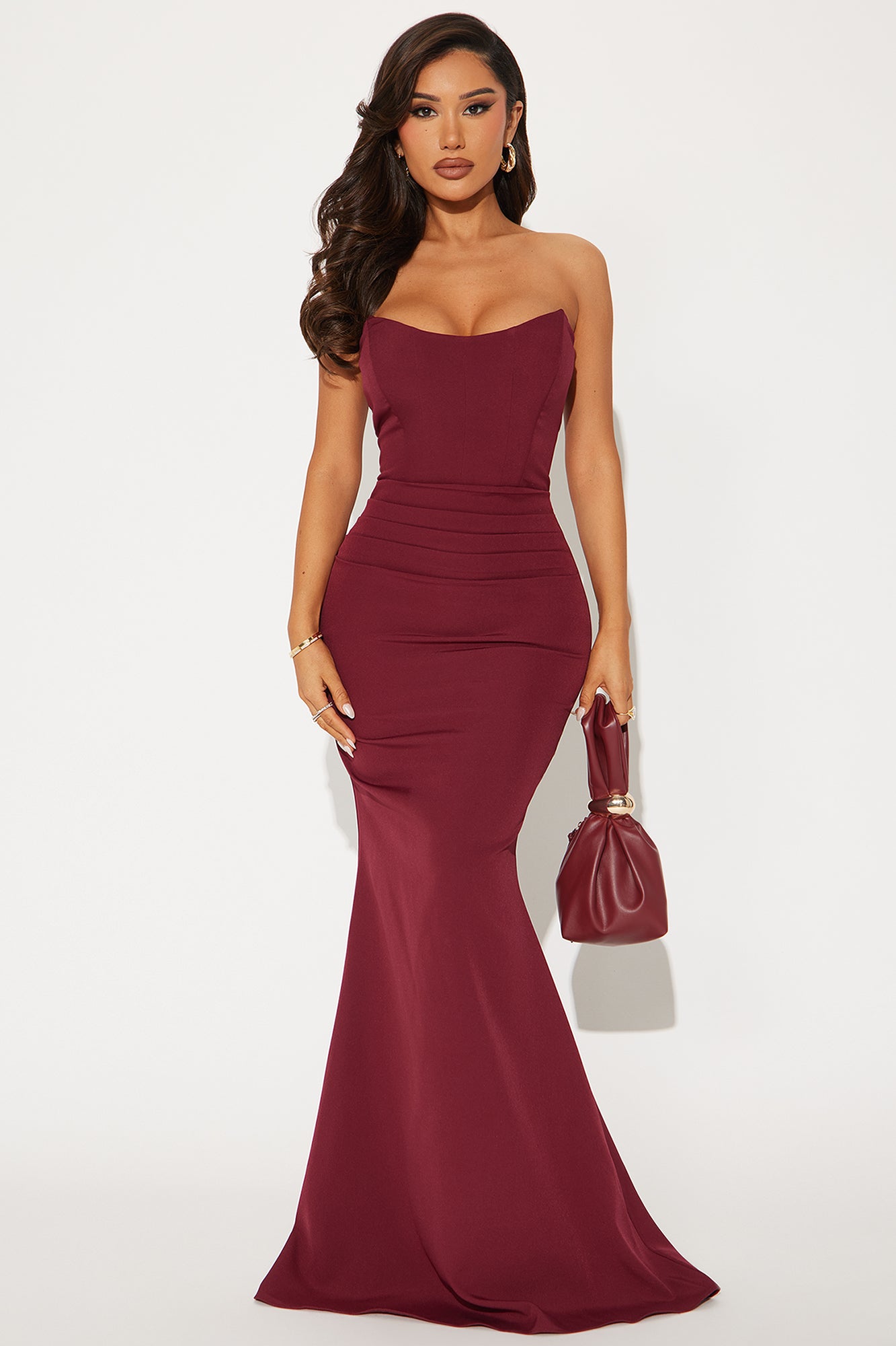 Emily Corset Top Maxi Dress