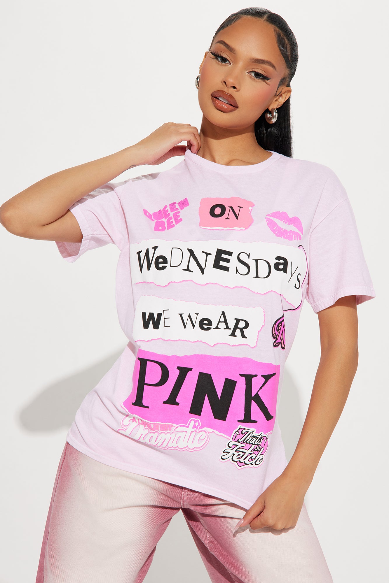 On Wednesdays We Wear Pink Tee