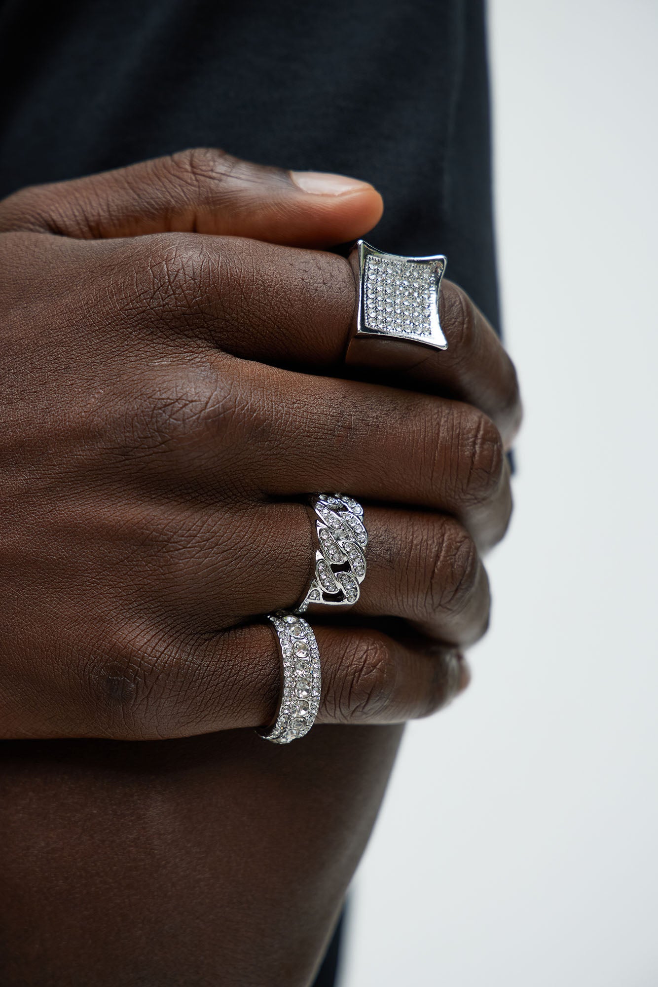 Eclipse Triple Ring Set