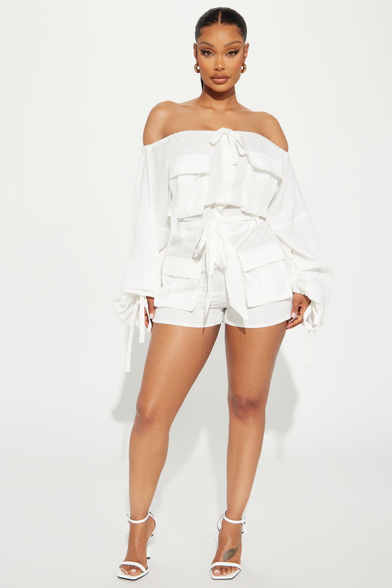 Tania Linen Romper