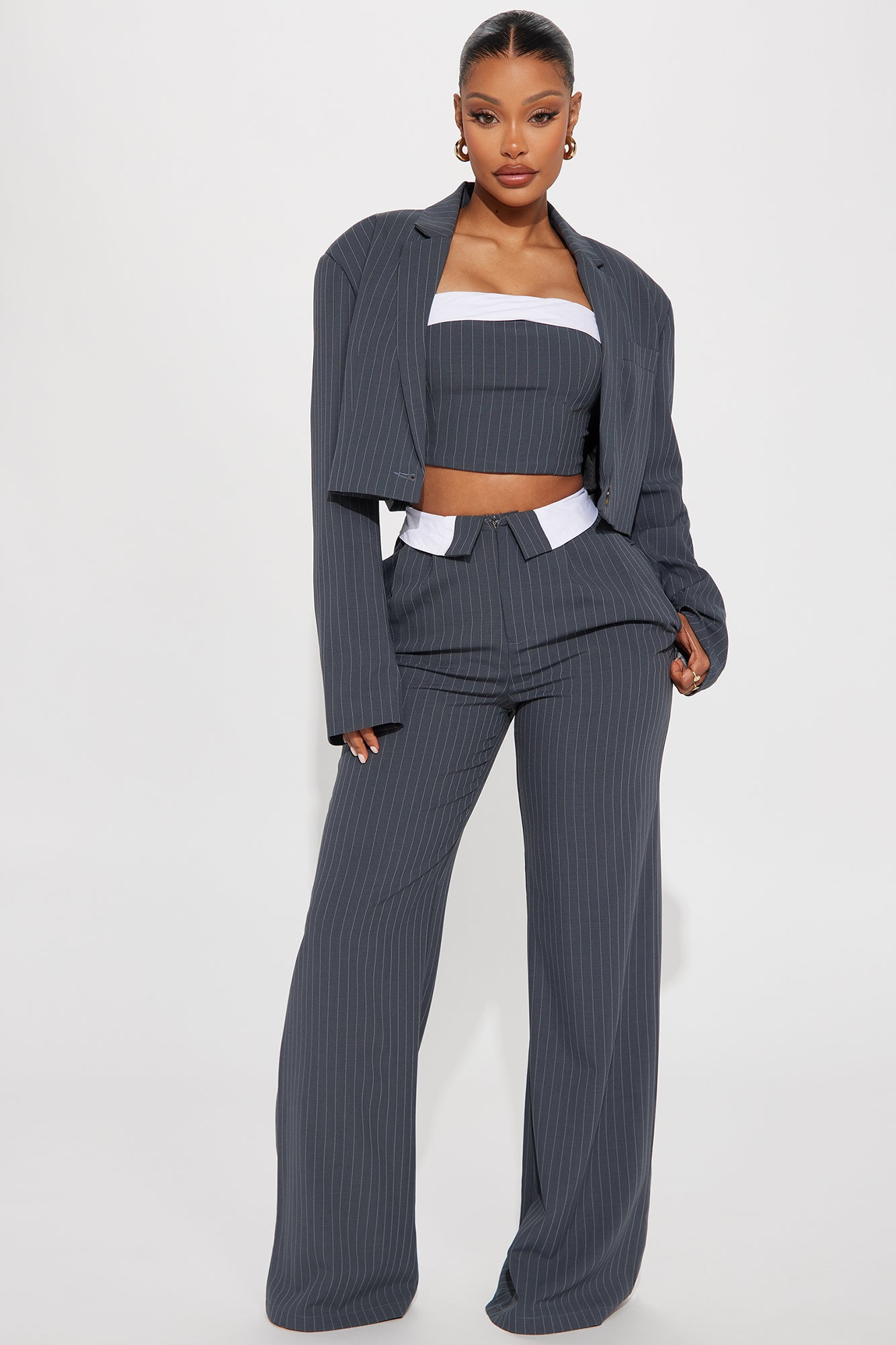 It Girl 3 Piece Pant Set