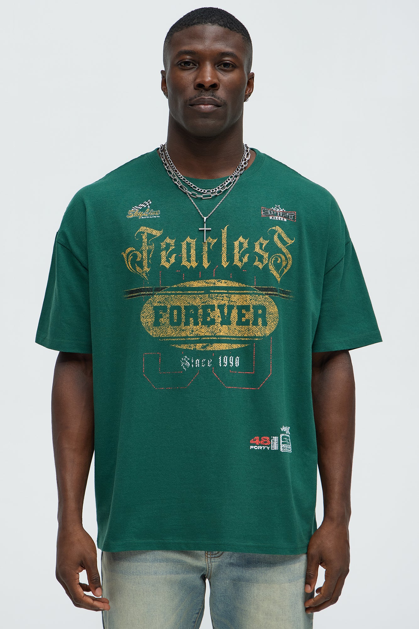 Fearless Forever Oversized Short Sleeve Tee
