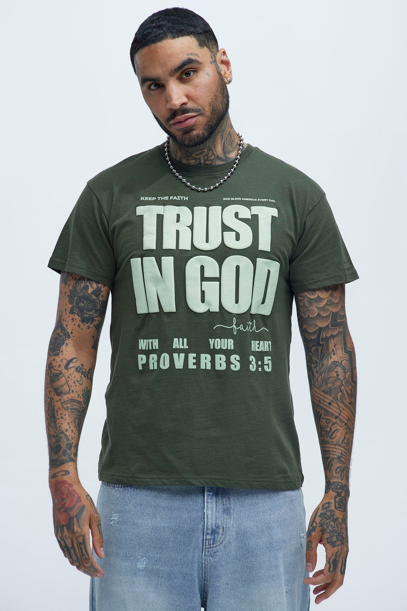 Proverbs 3:5 Short Sleeve Tee