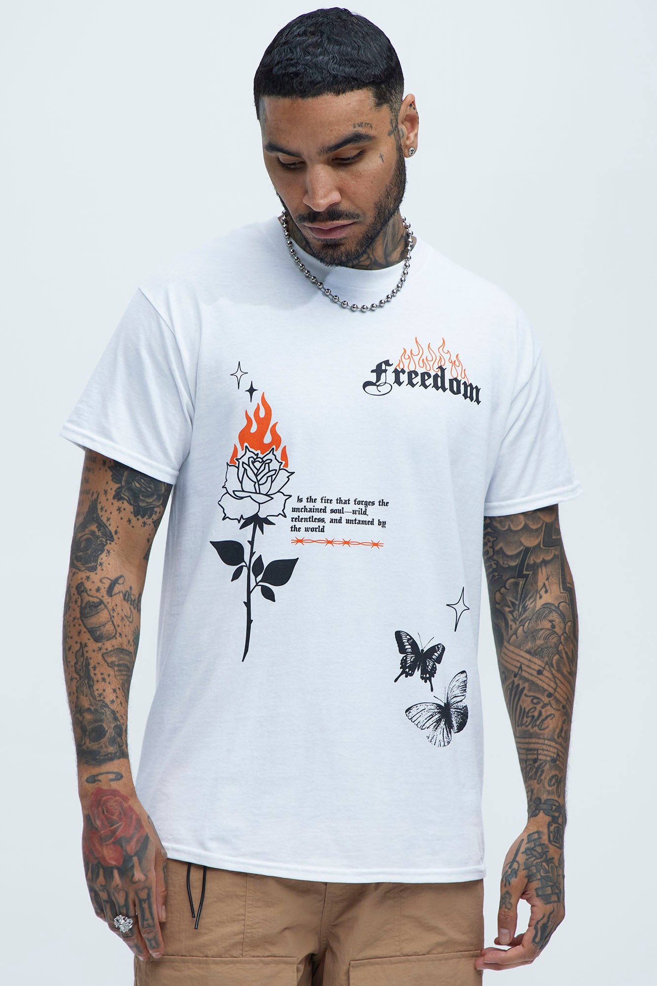 Freedom In Wondering Short Sleeve Tee