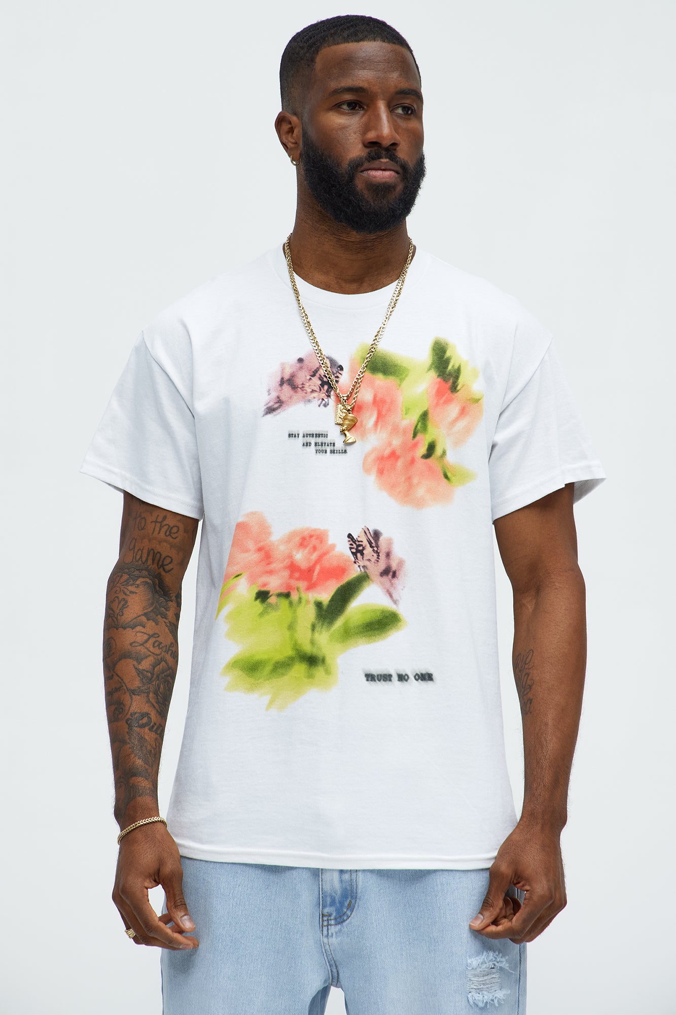 Butterfly Petal Short Sleeve Tee