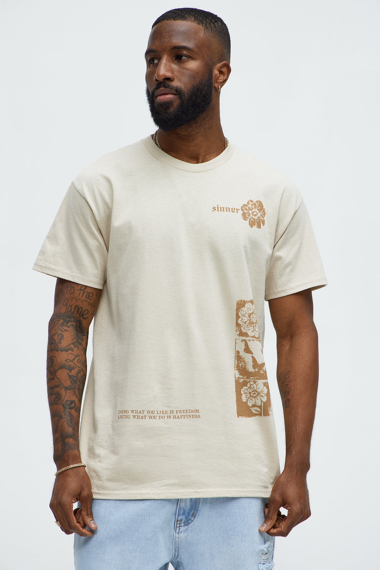 Sinner At Heart Short Sleeve Tee