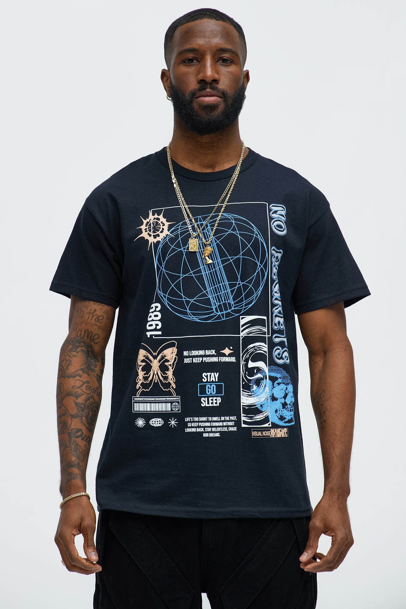 Stay Go Sleep Short Sleeve Tee