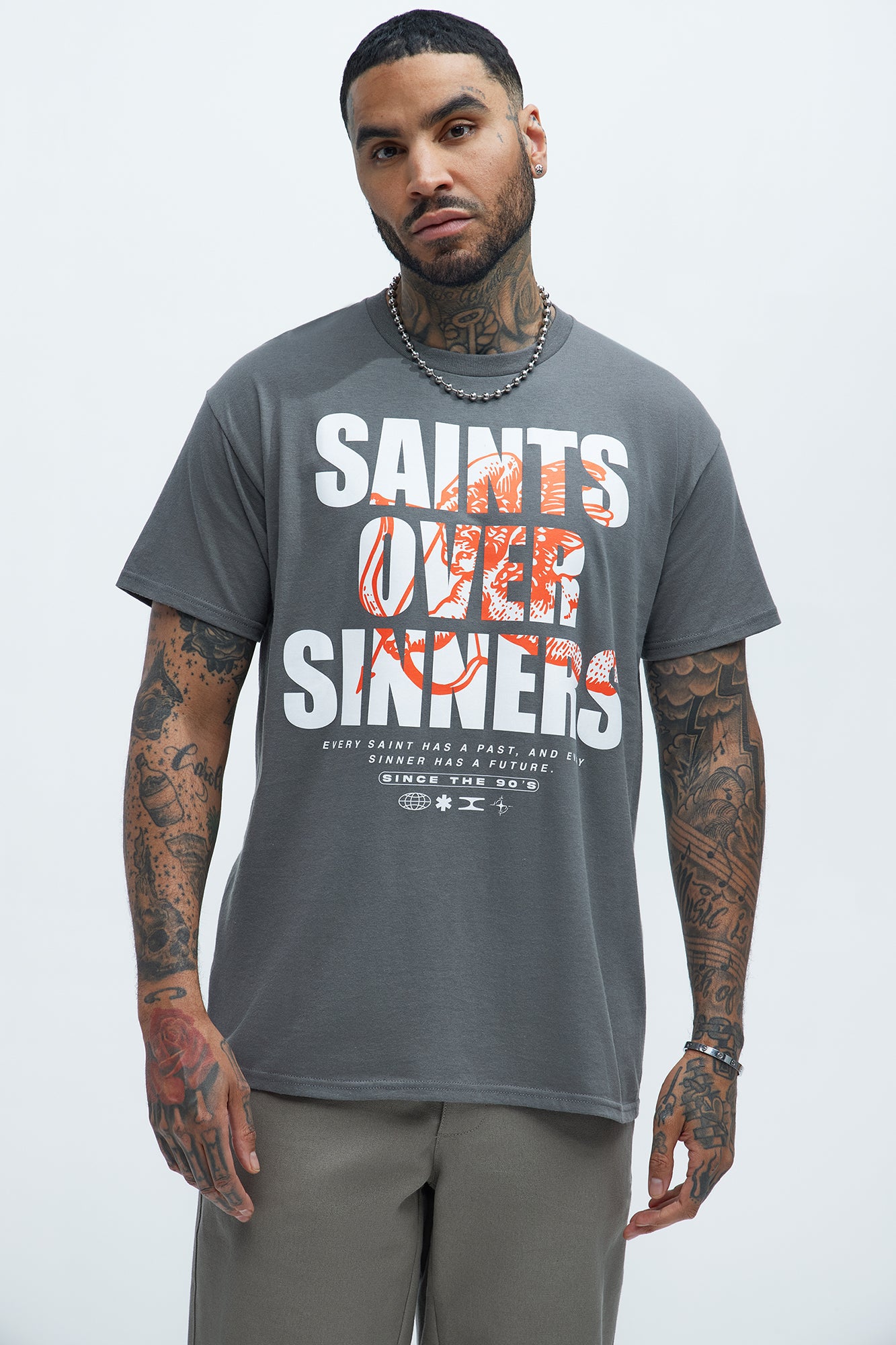 Saints Over Sinners Short Sleeve Tee