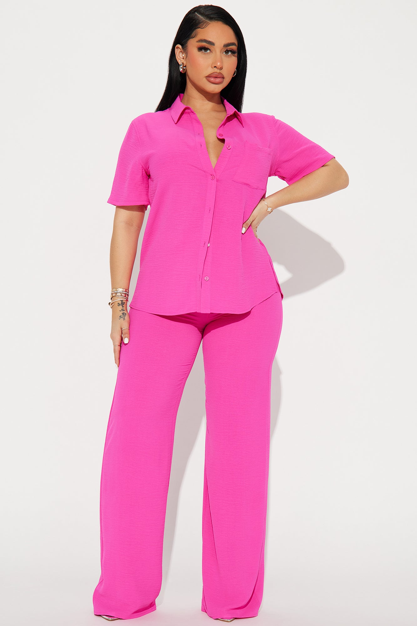 Makenzie Short Sleeve Pant Set
