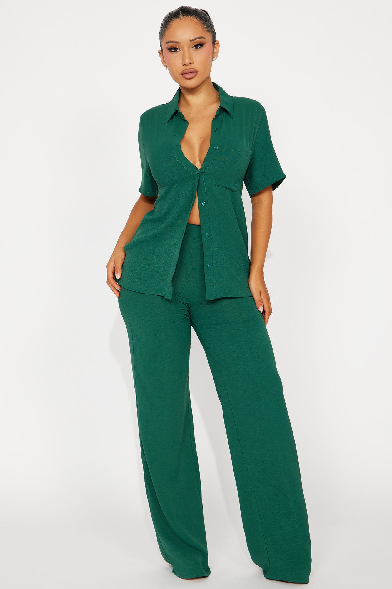 Makenzie Short Sleeve Pant Set