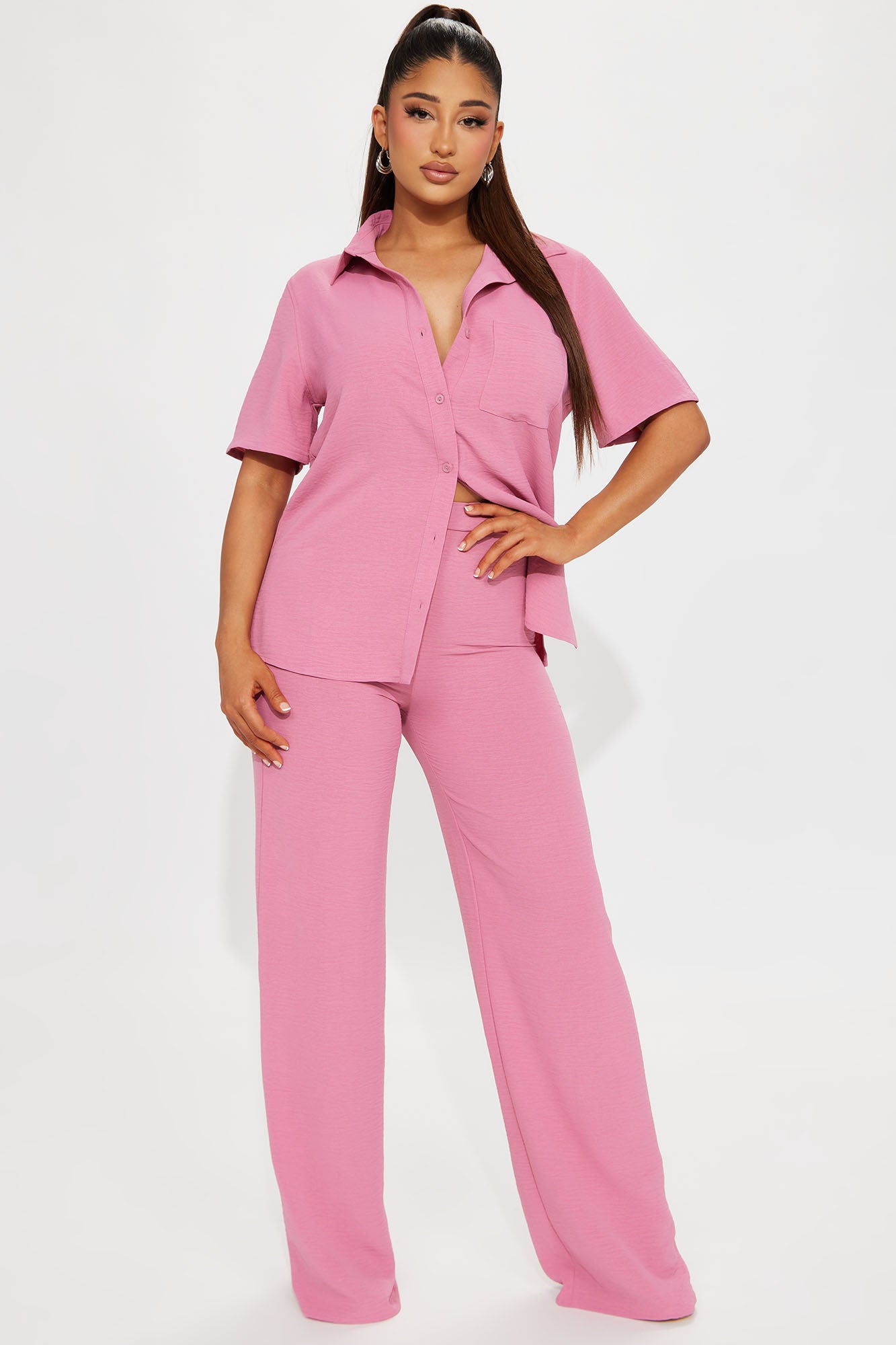 Makenzie Short Sleeve Pant Set