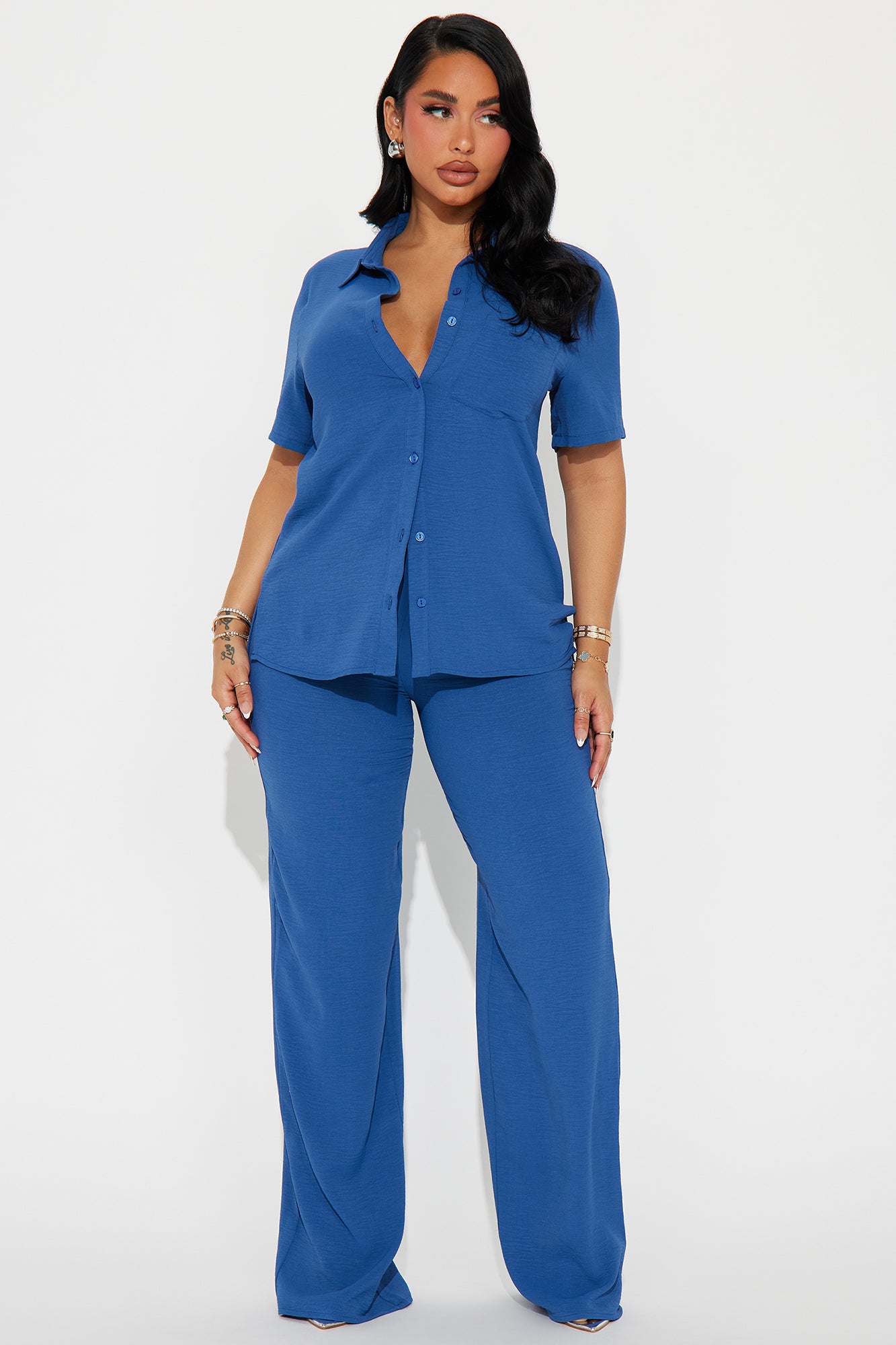 Makenzie Short Sleeve Pant Set