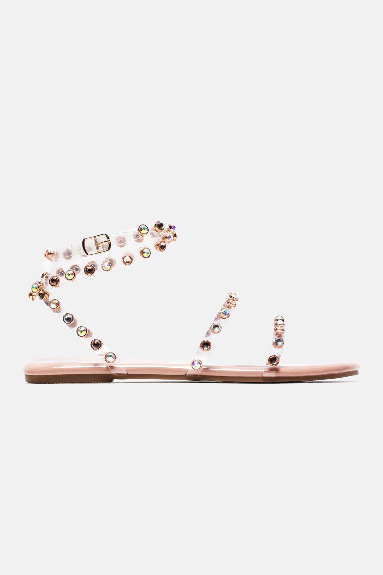 Jokes On You Embellished Sandals