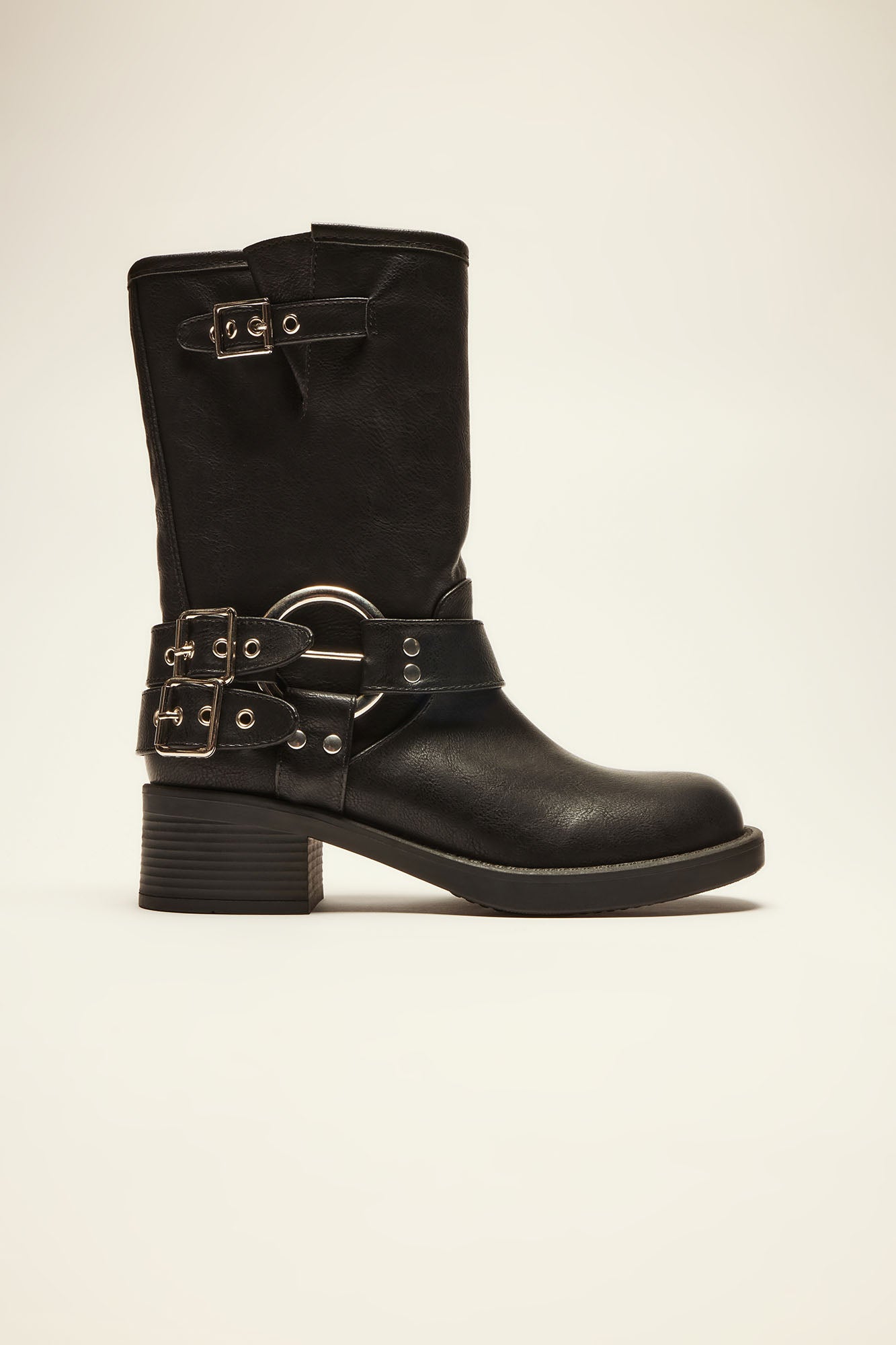 Tough Love Buckle Booties