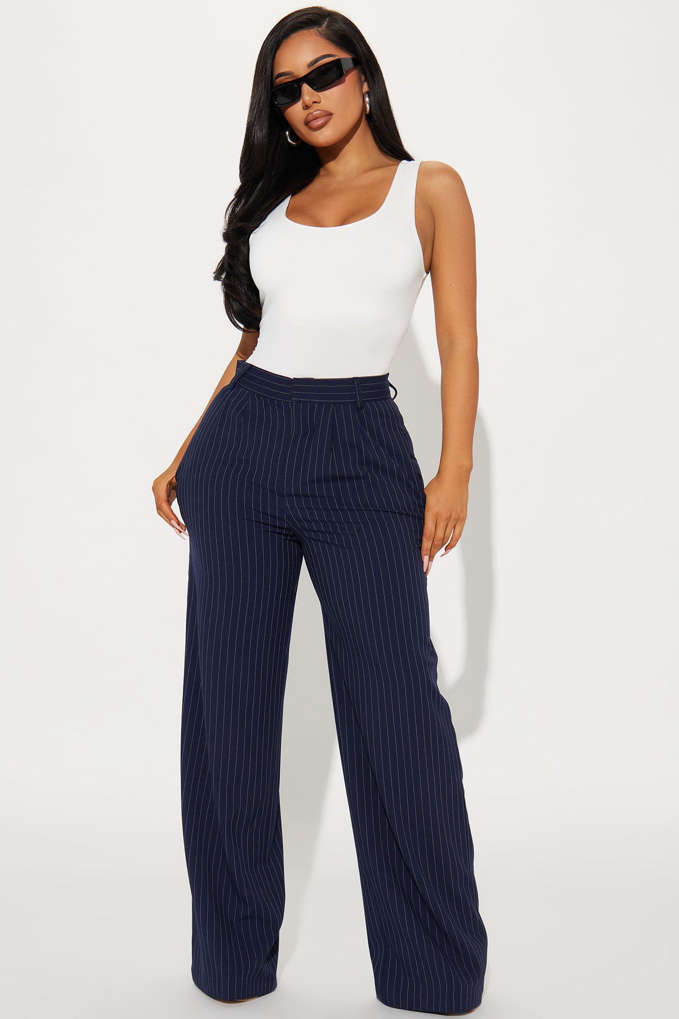 Turning Heads Pinstripe Trouser