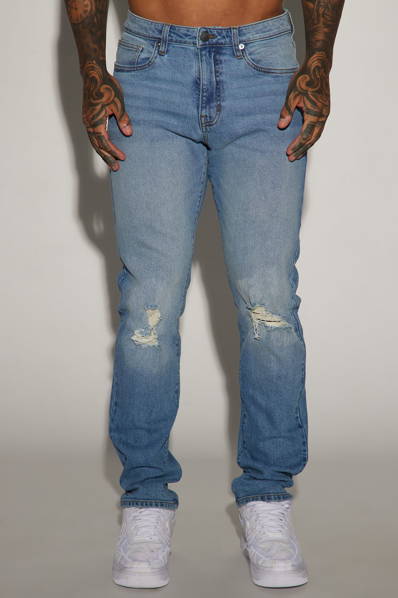 Cornell Distressed Slim Jeans