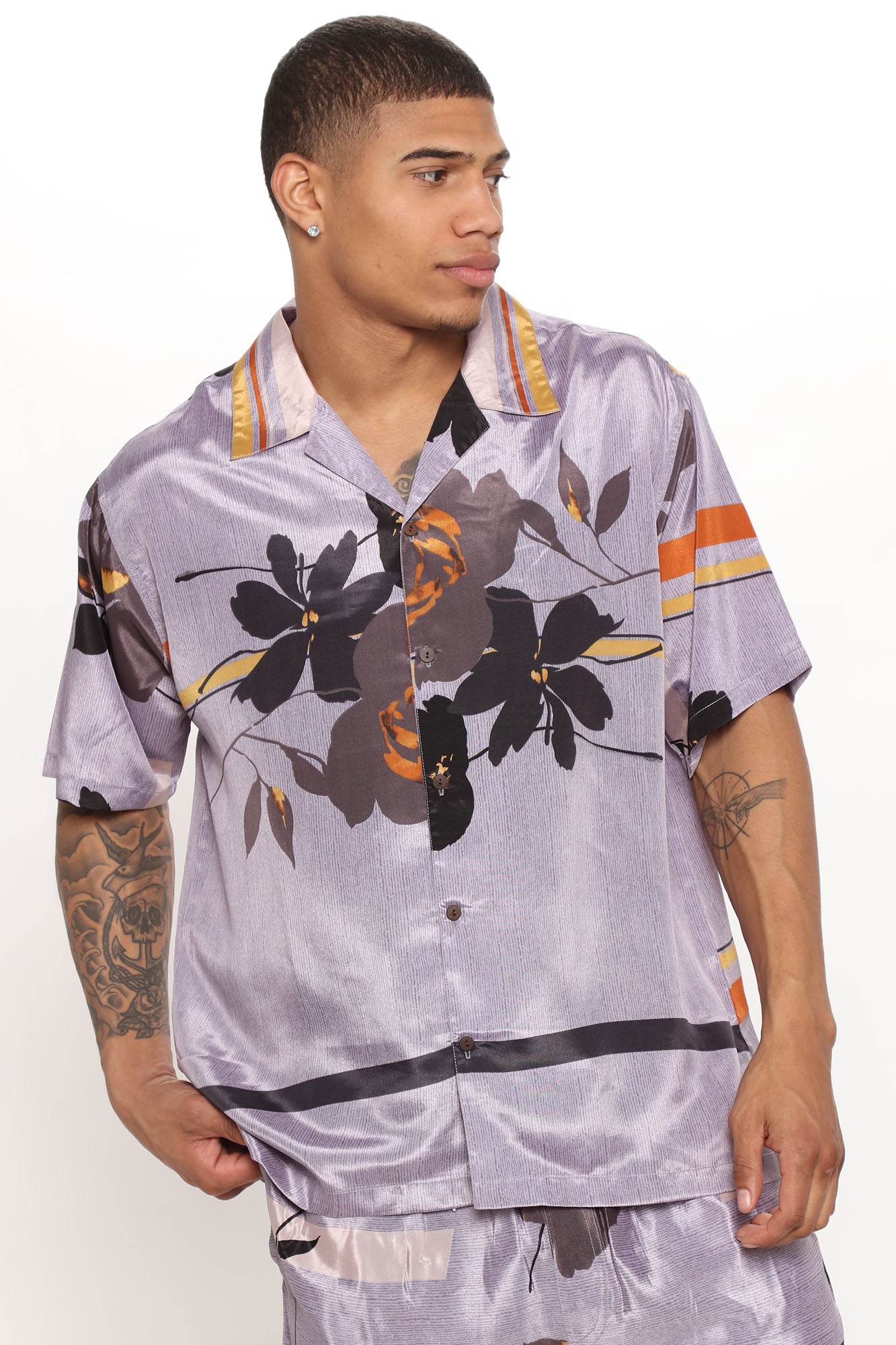 Only One Short Sleeve Woven Top