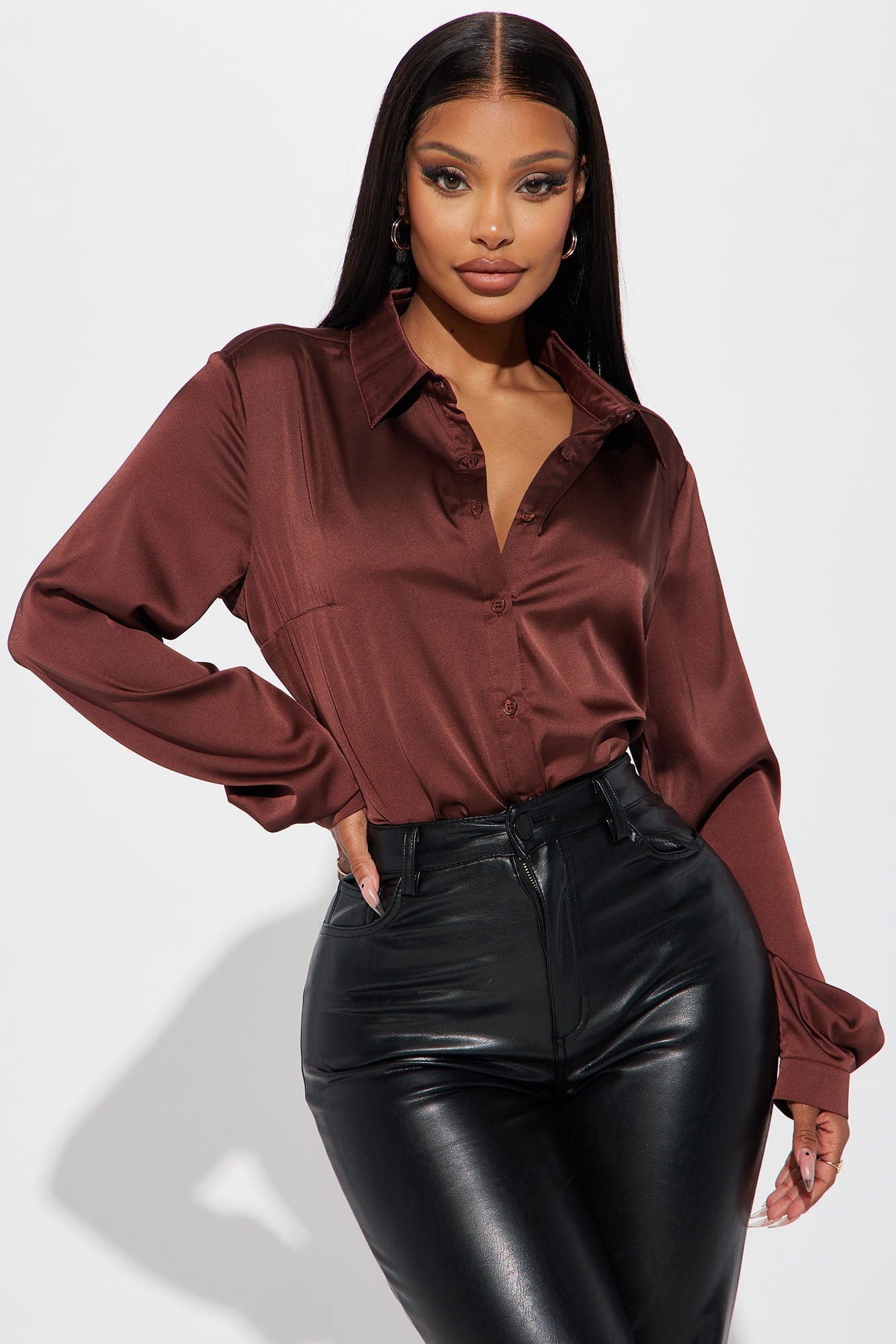 Smooth Talkin' Button Down Top