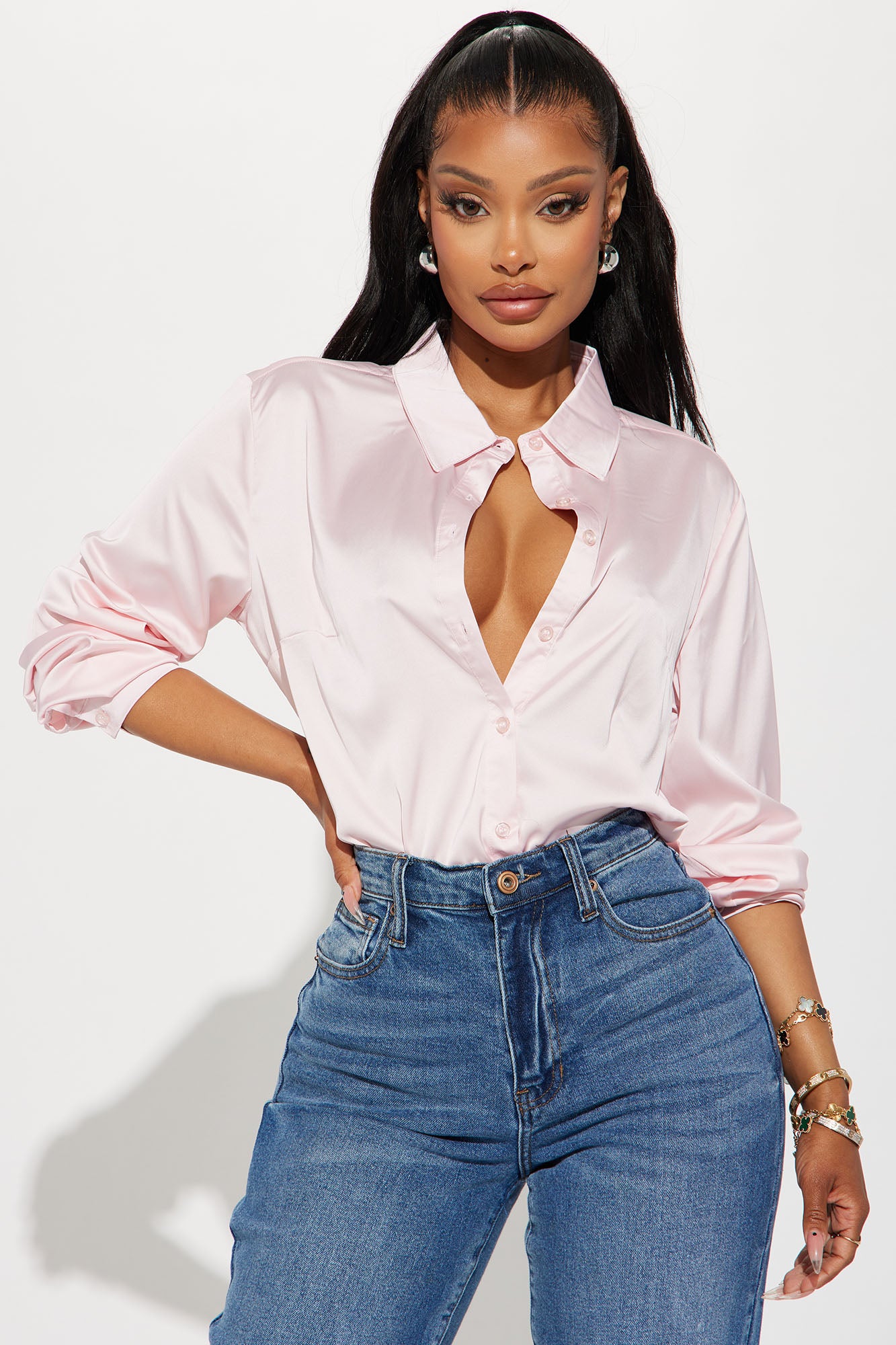 Smooth Talkin' Button Down Top