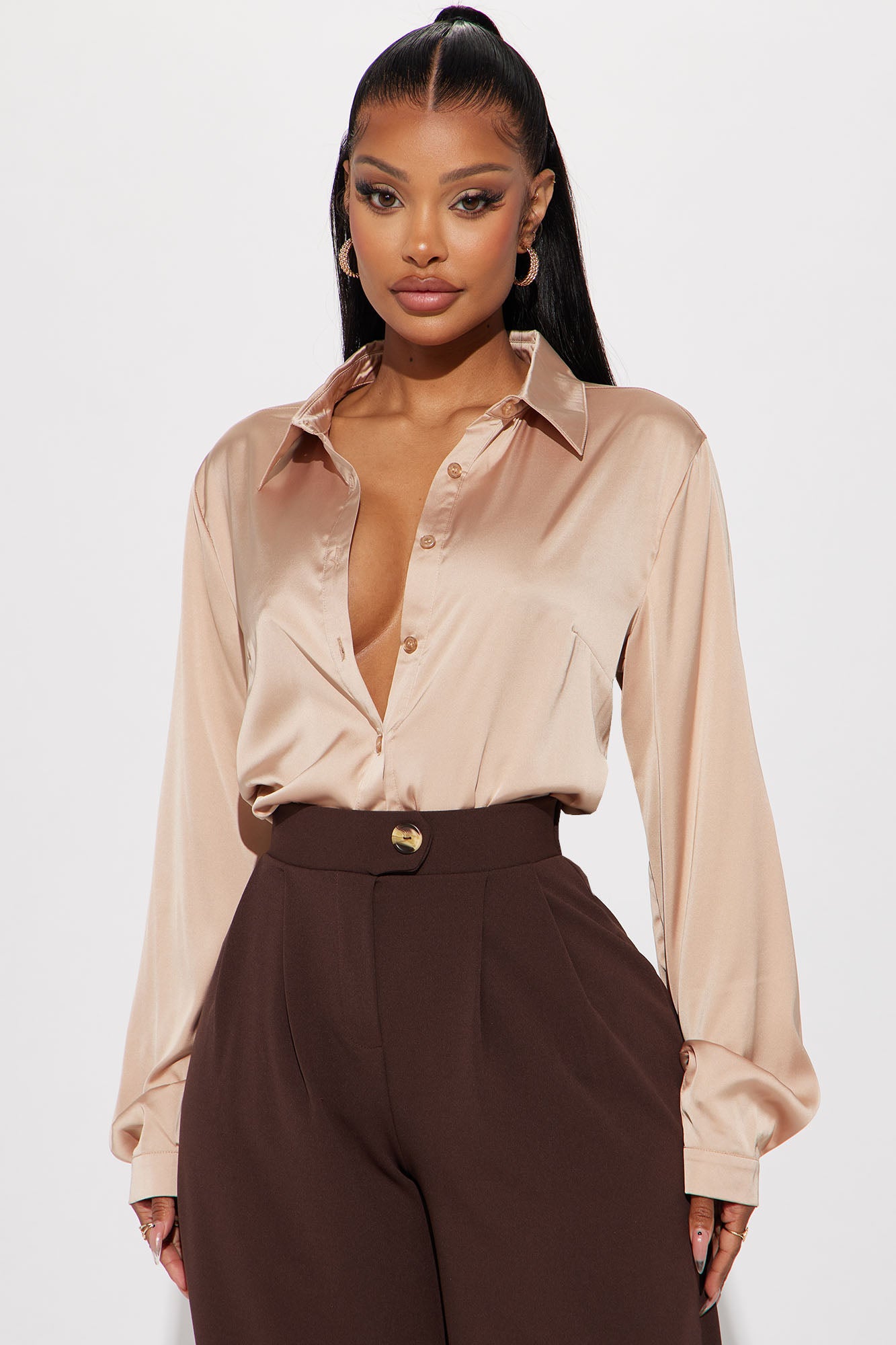 Smooth Talkin' Button Down Top