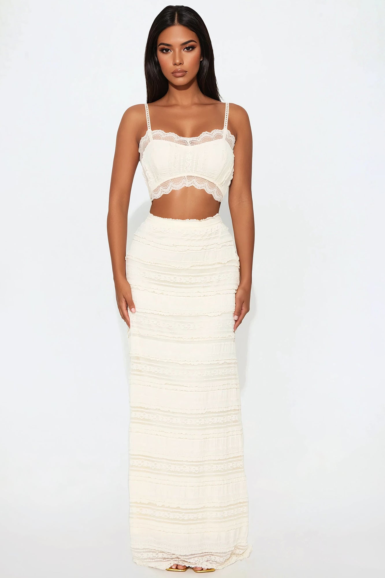 Amara Lace Skirt Set
