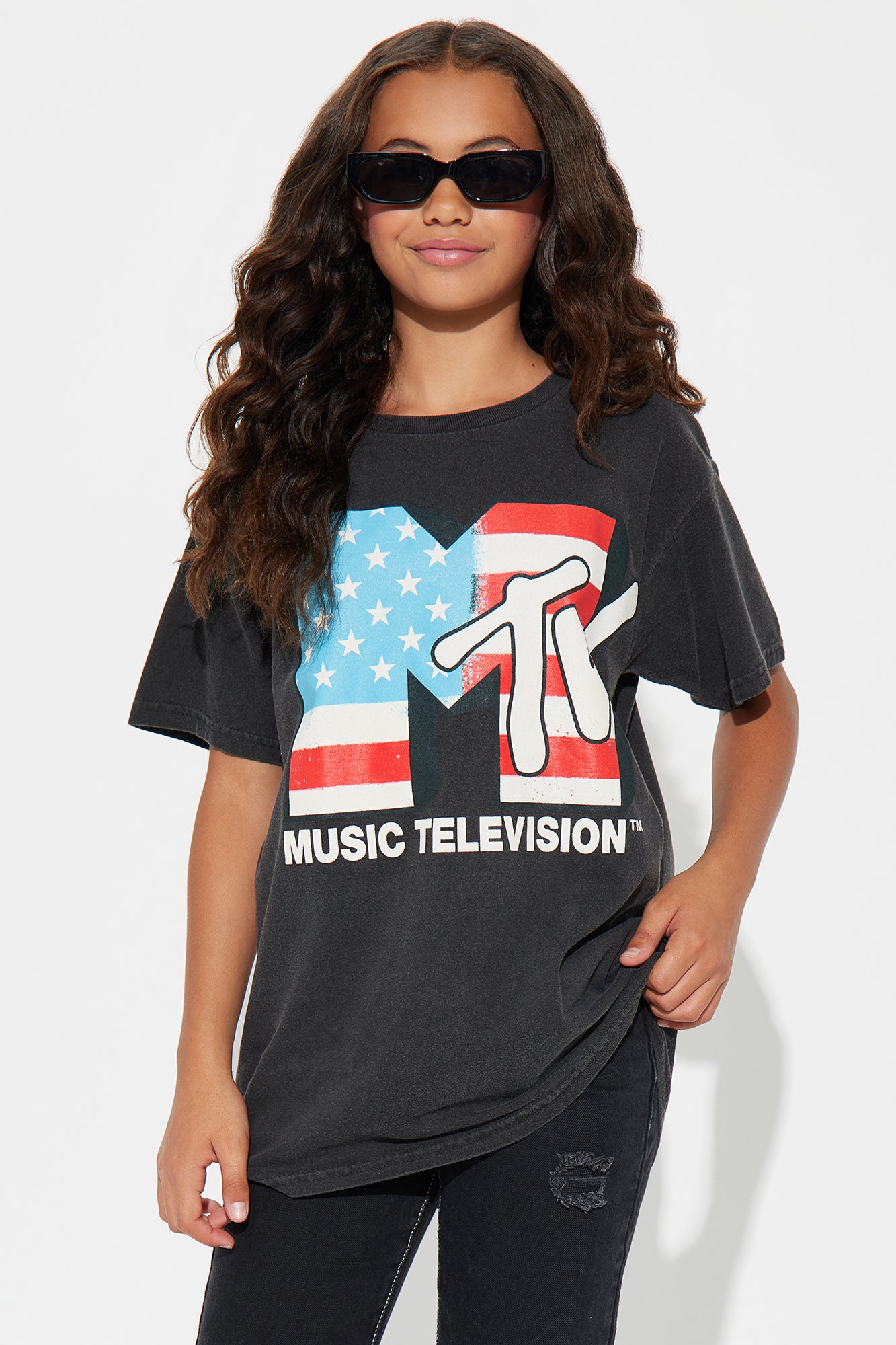 Mini MTV American Pop Culture Washed Tee