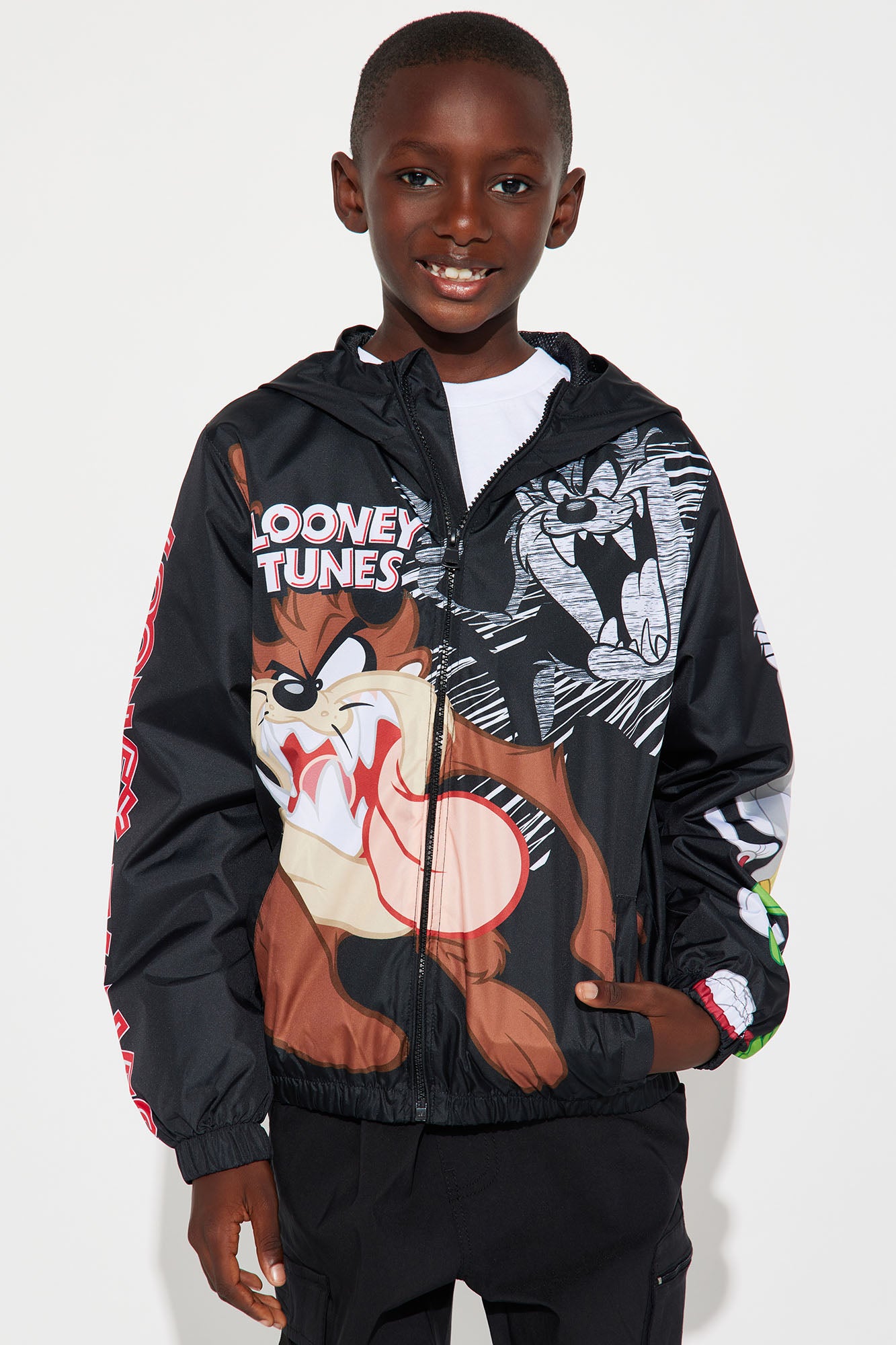 Mini Taz & Friends Members Only Zip Up Windbreaker