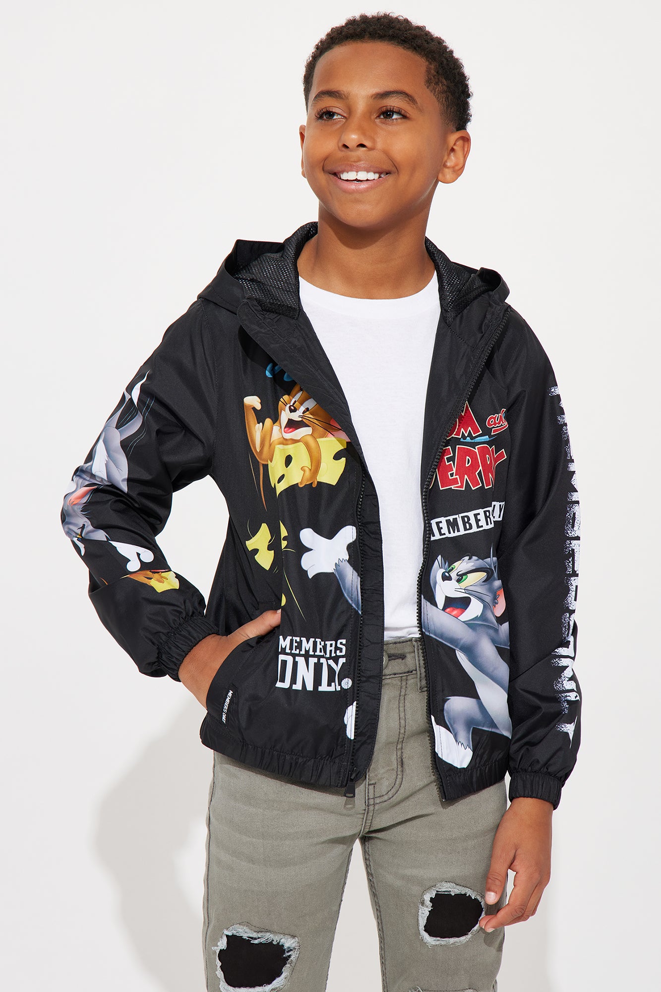 Mini Tom And Jerry Windbreaker