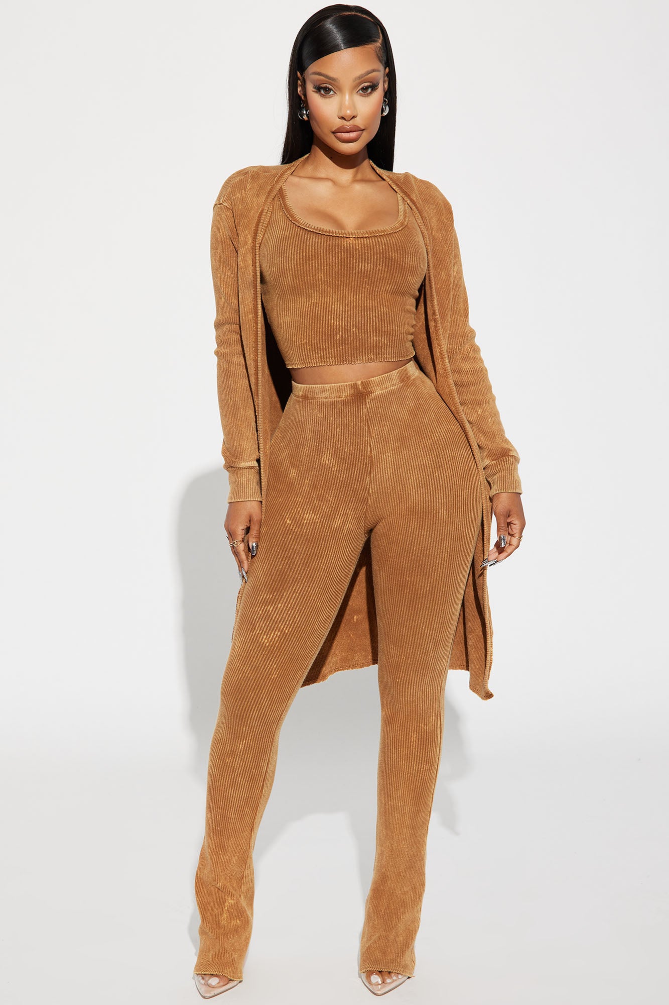 Mallory Mineral Wash 3 Piece Pant Set