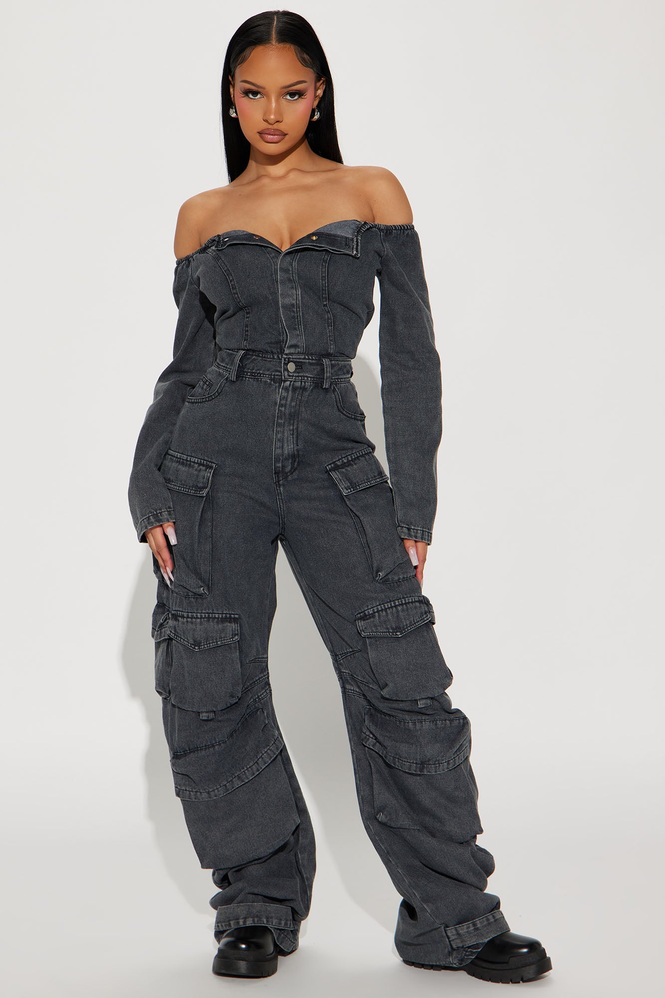 Feels Like This Denim Jumpsuit