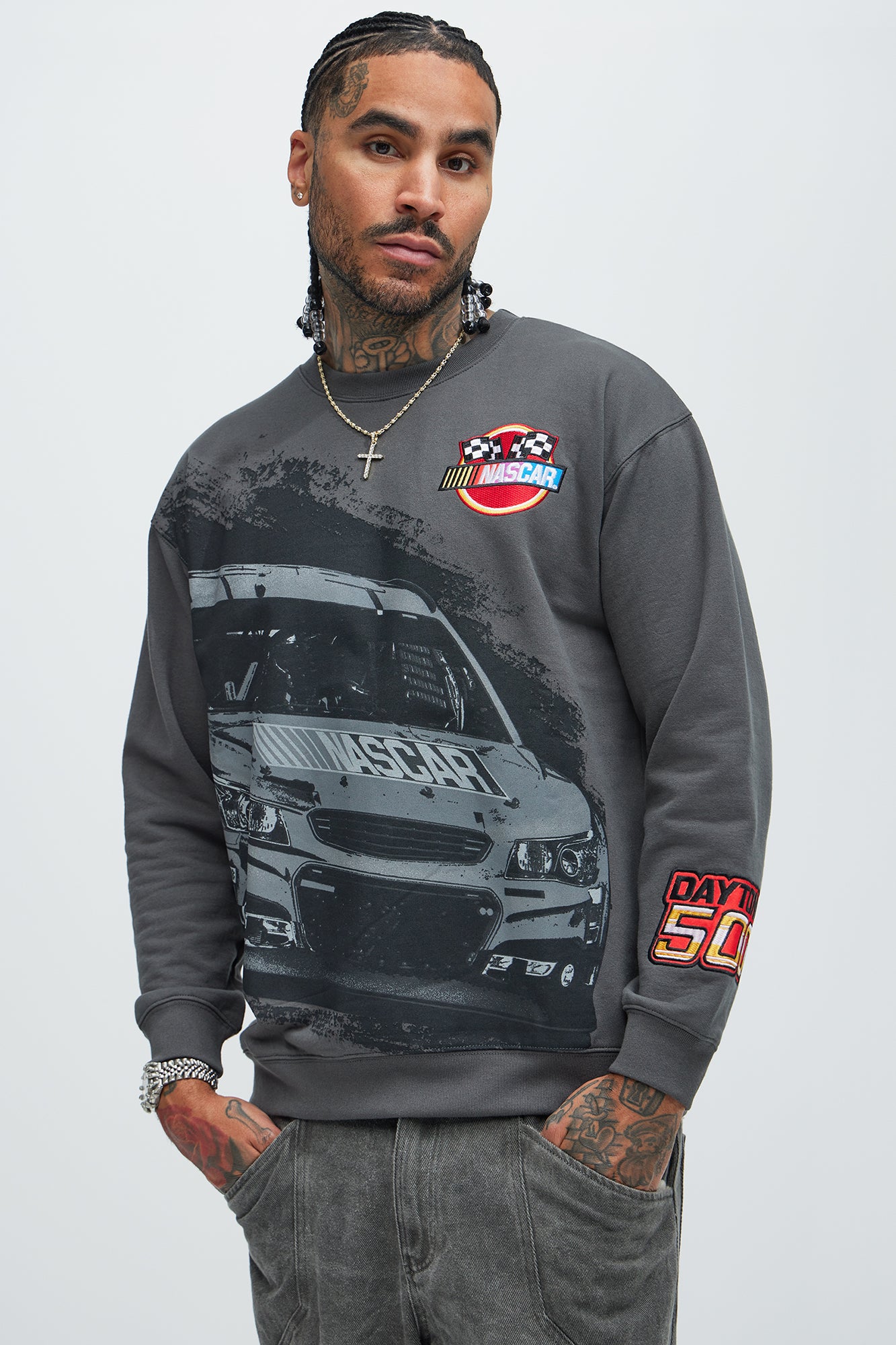 NASCAR Daytona 500 Winner Circle Crewneck Sweater