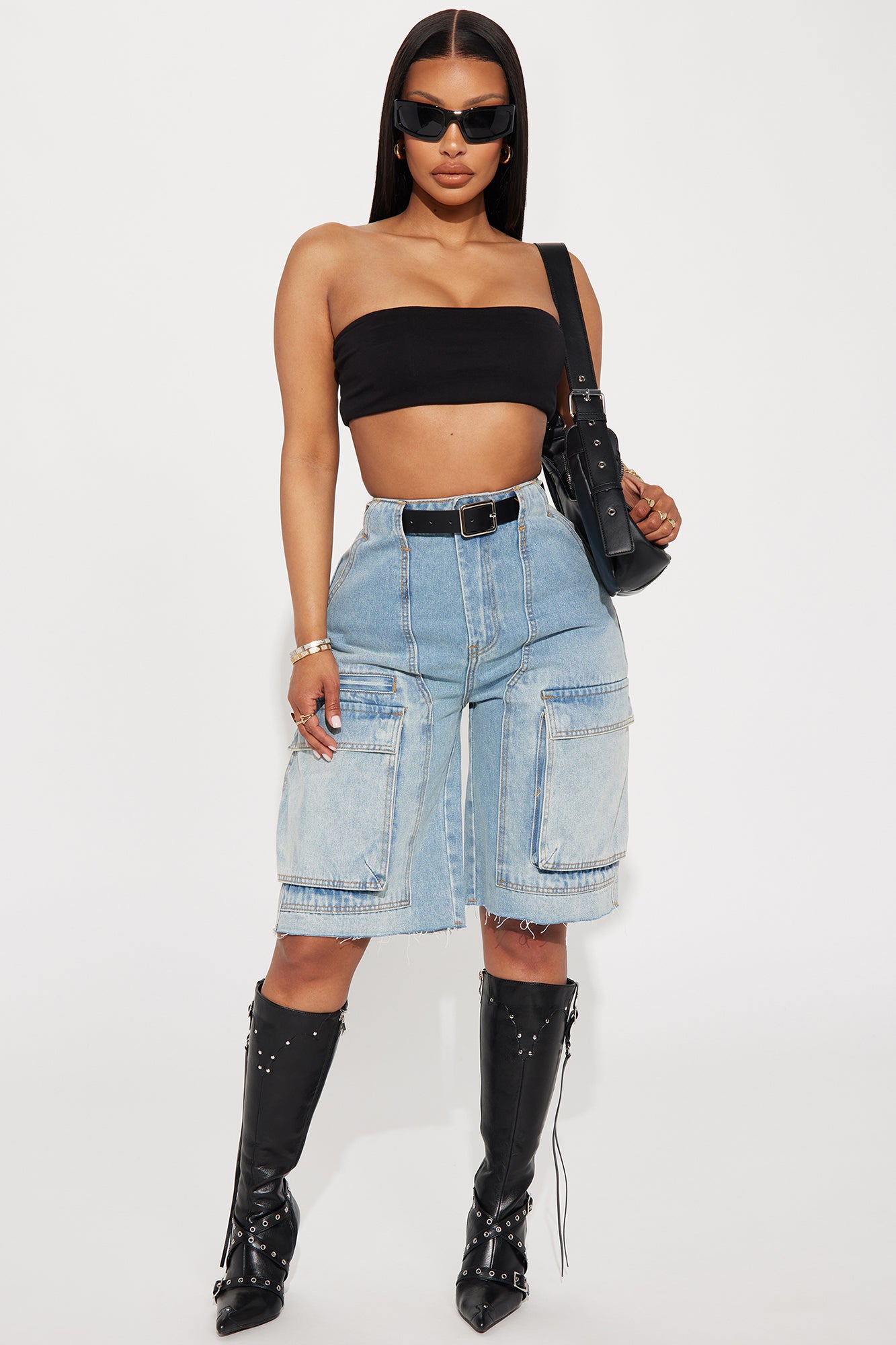 Parker Denim Cargo Jorts
