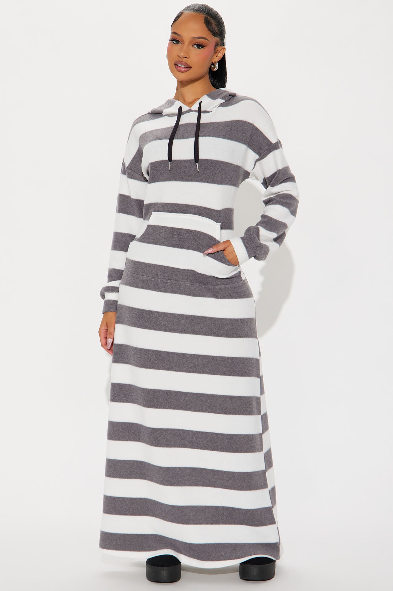 Sabrina Striped Maxi Dress