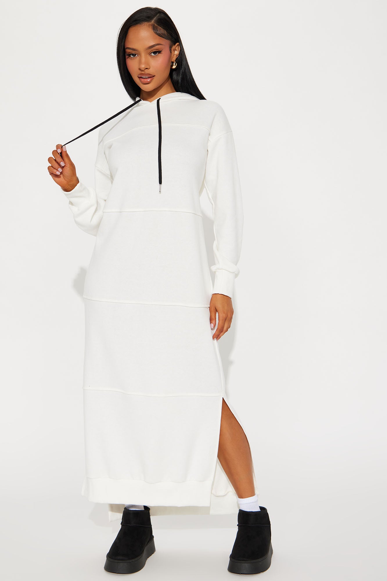 Kaya Sweatshirt Maxi Dress