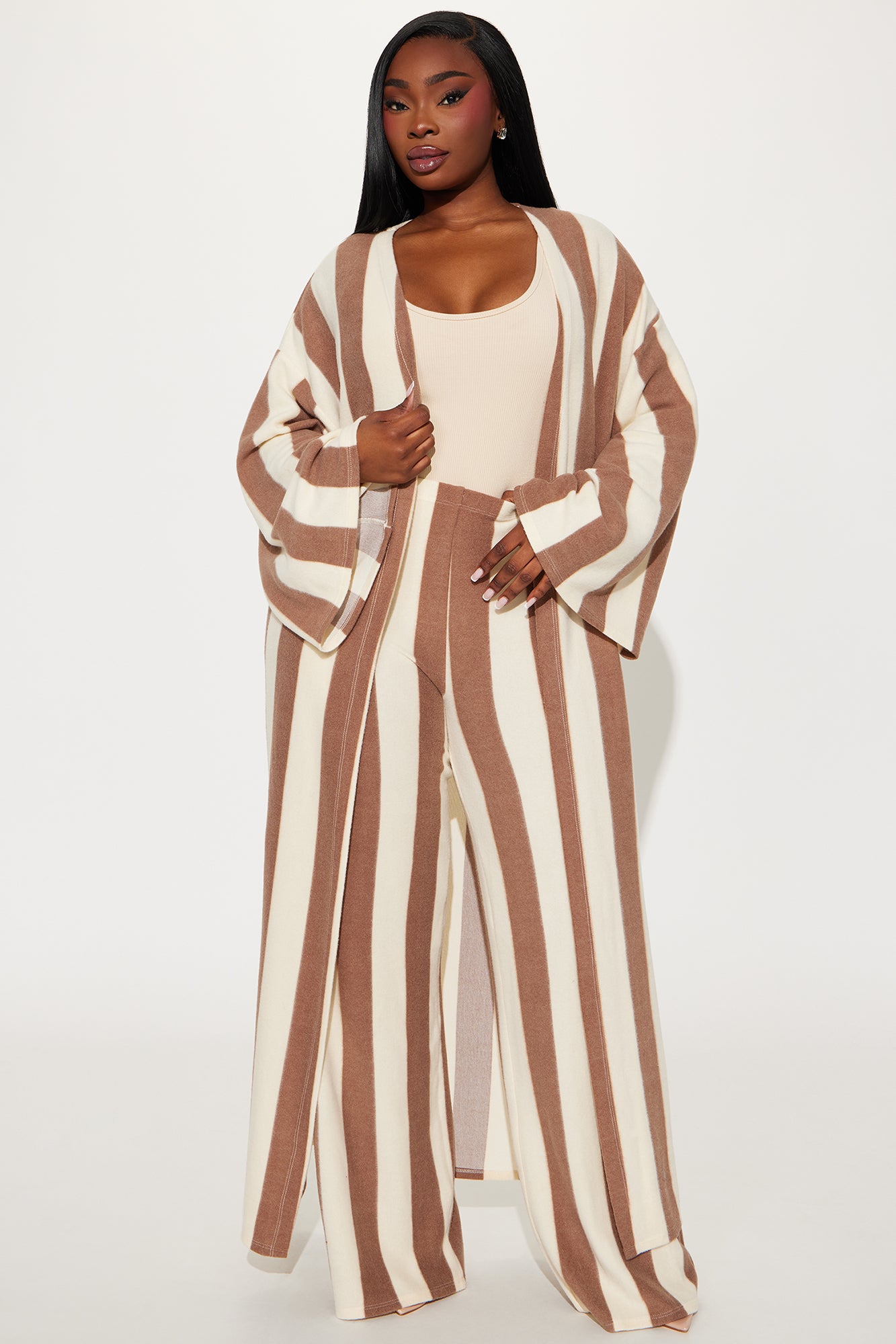 Steph Stripe Pant Set