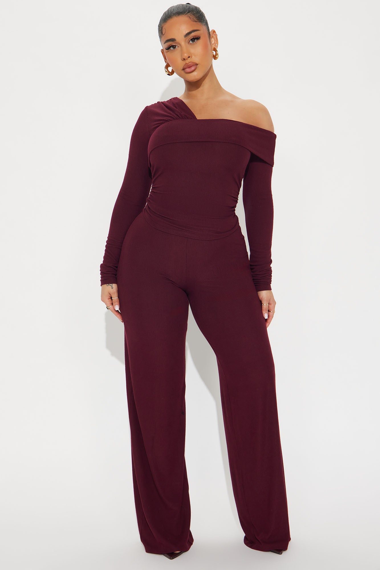 Isla Off Shoulder Pant Set