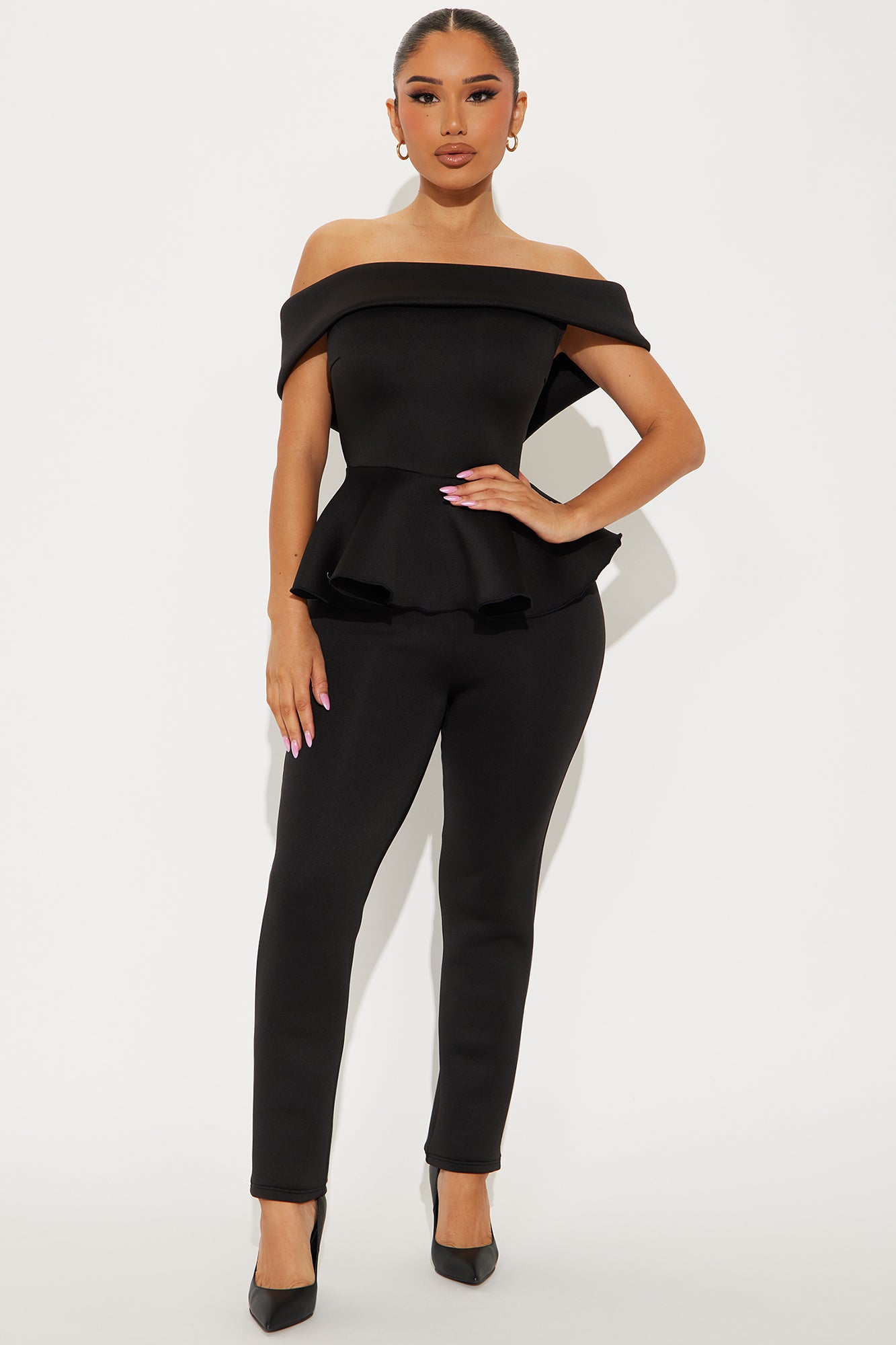 My Pretty Peplum Pant Set