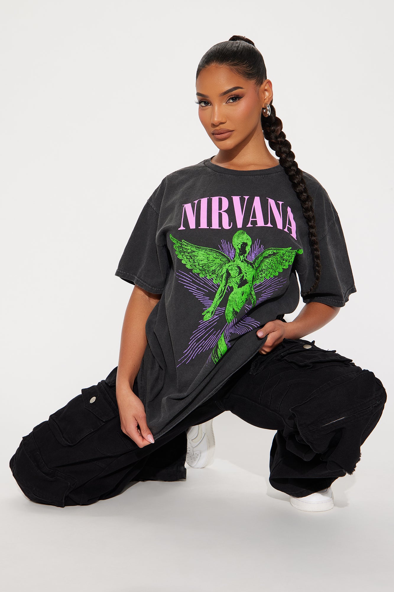 Nirvana In Utero Washed Tee