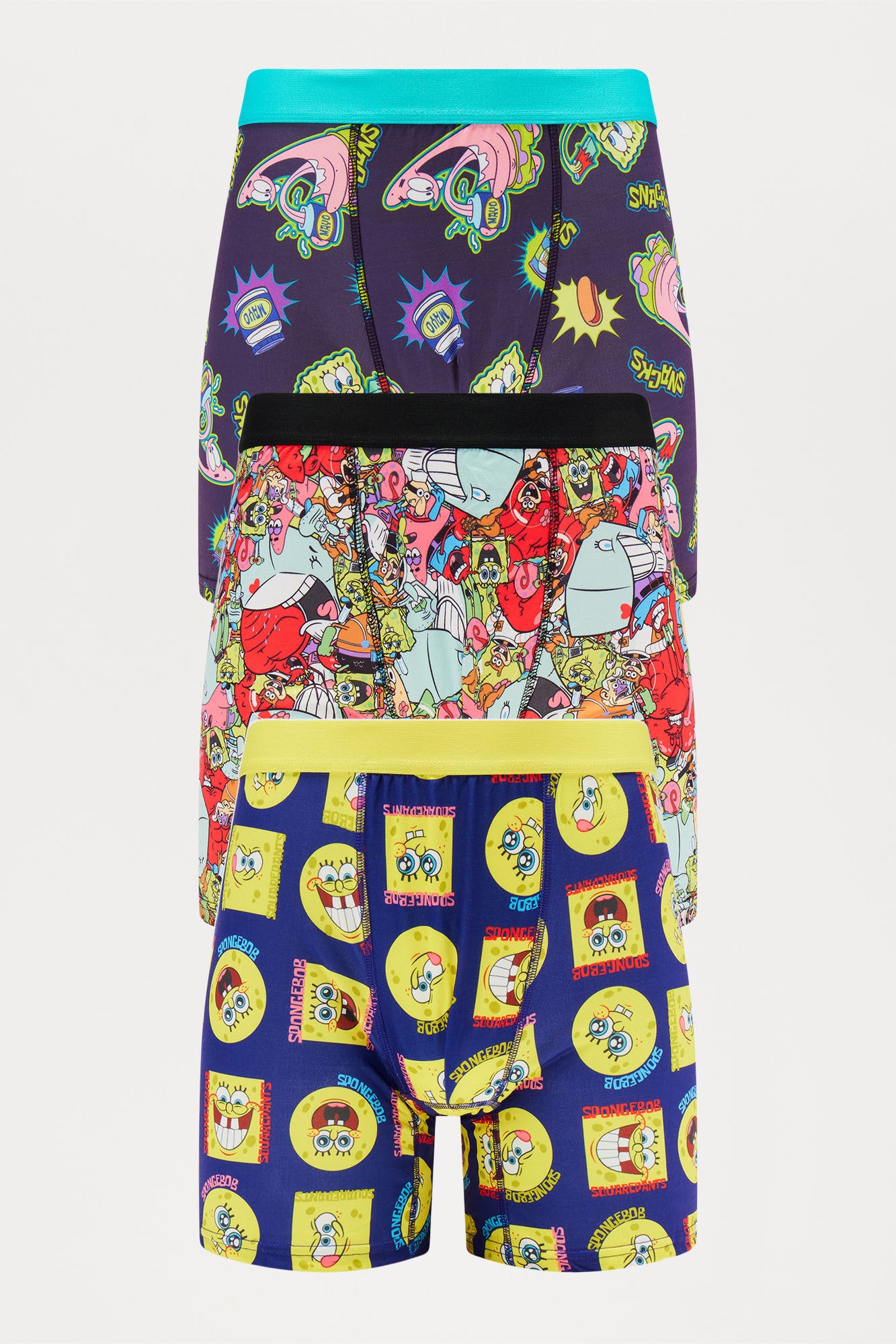 Spongebob Classic 3 Pack Boxer Brief