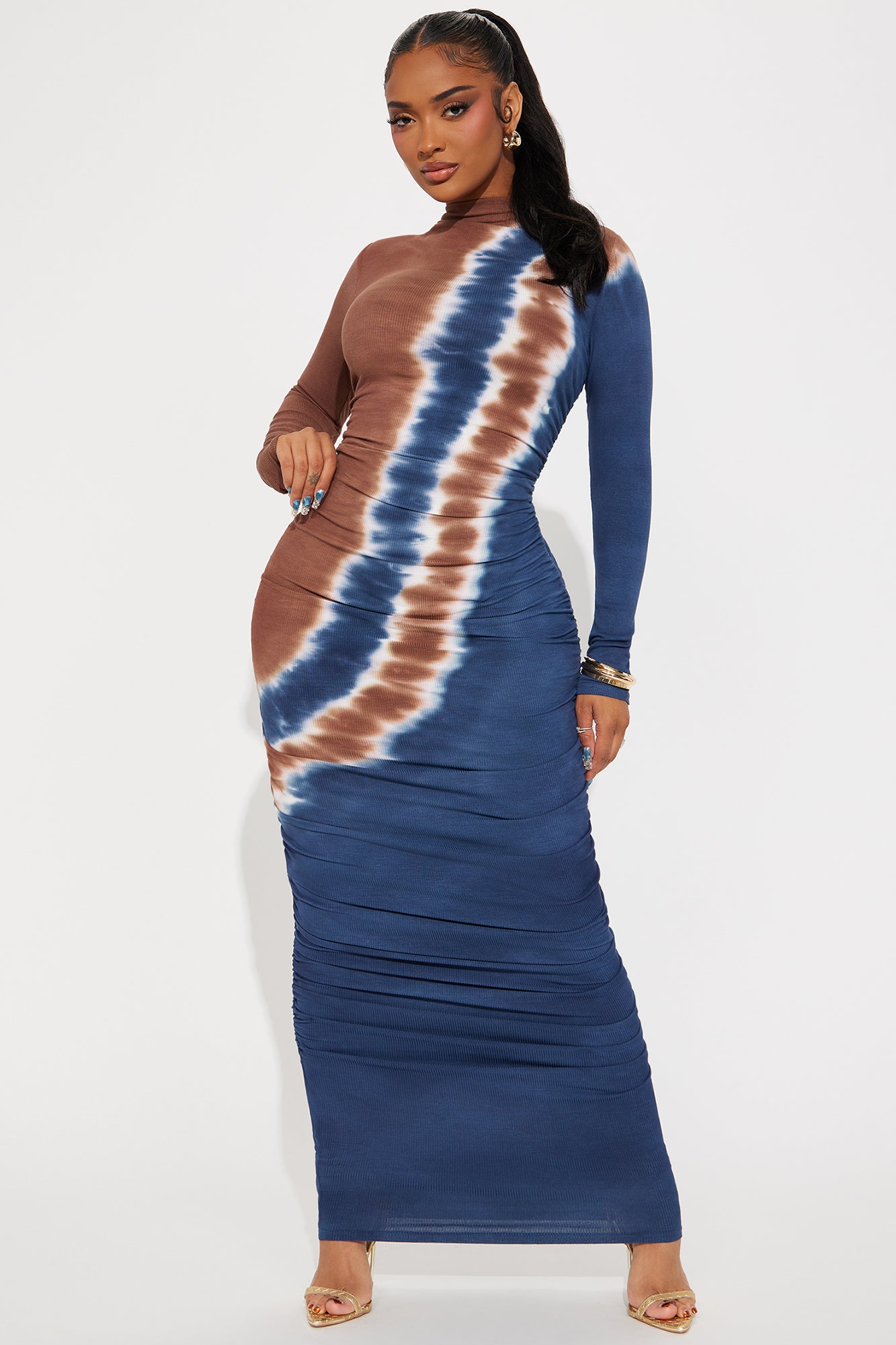 In Her Element Ribbed Maxi Dress