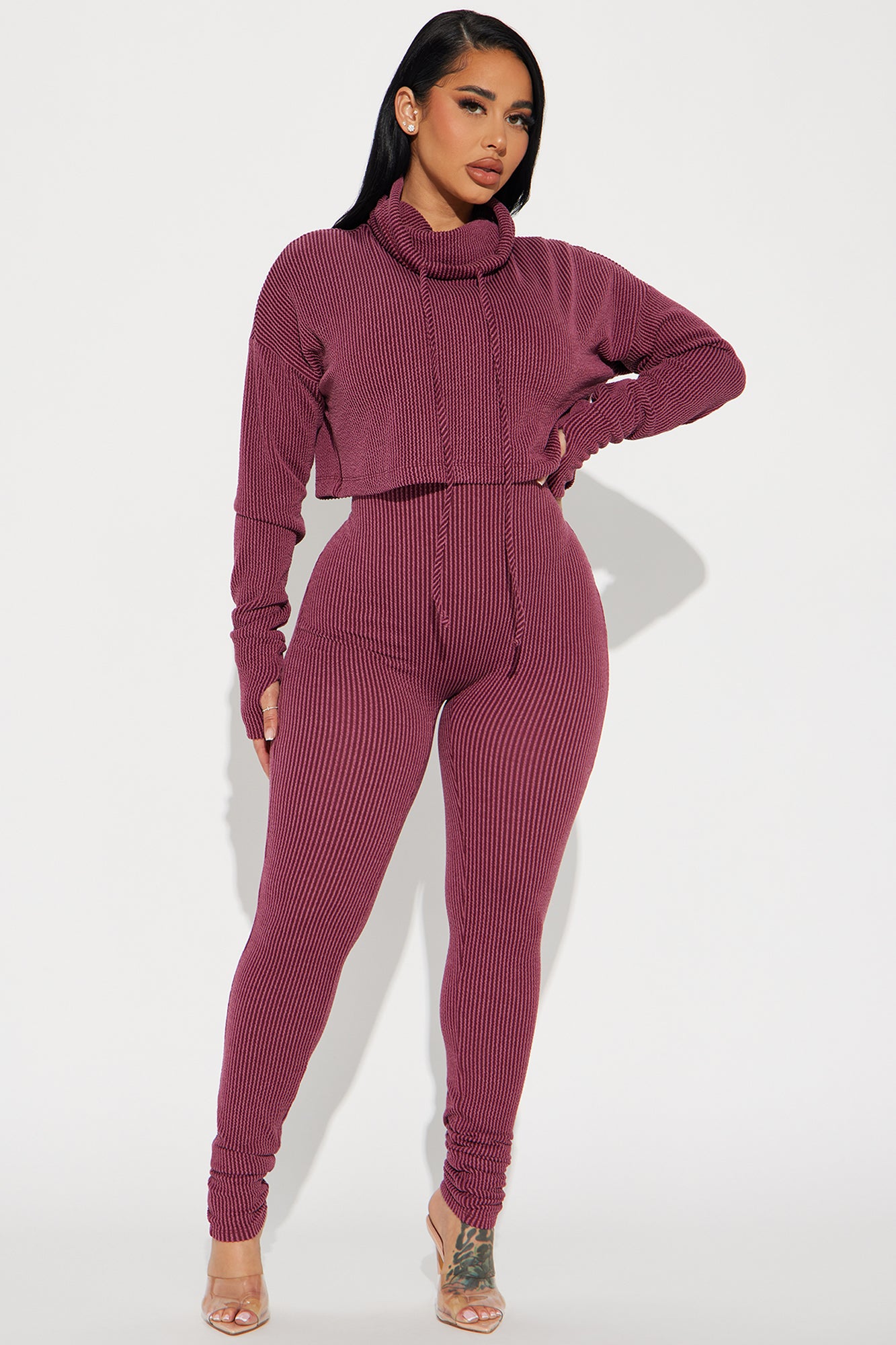 Thinking It Over 2 Piece Jumpsuit Set