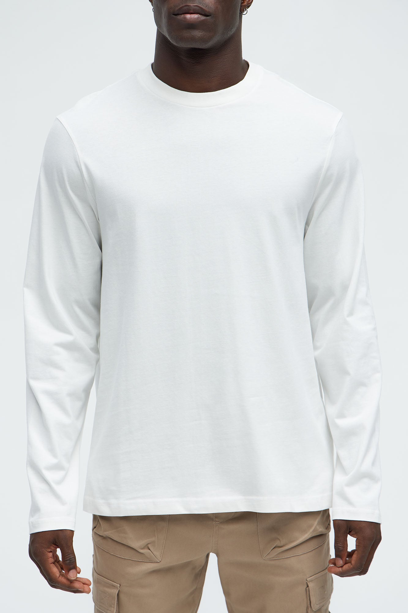 Essential Long Sleeve Crew Tee