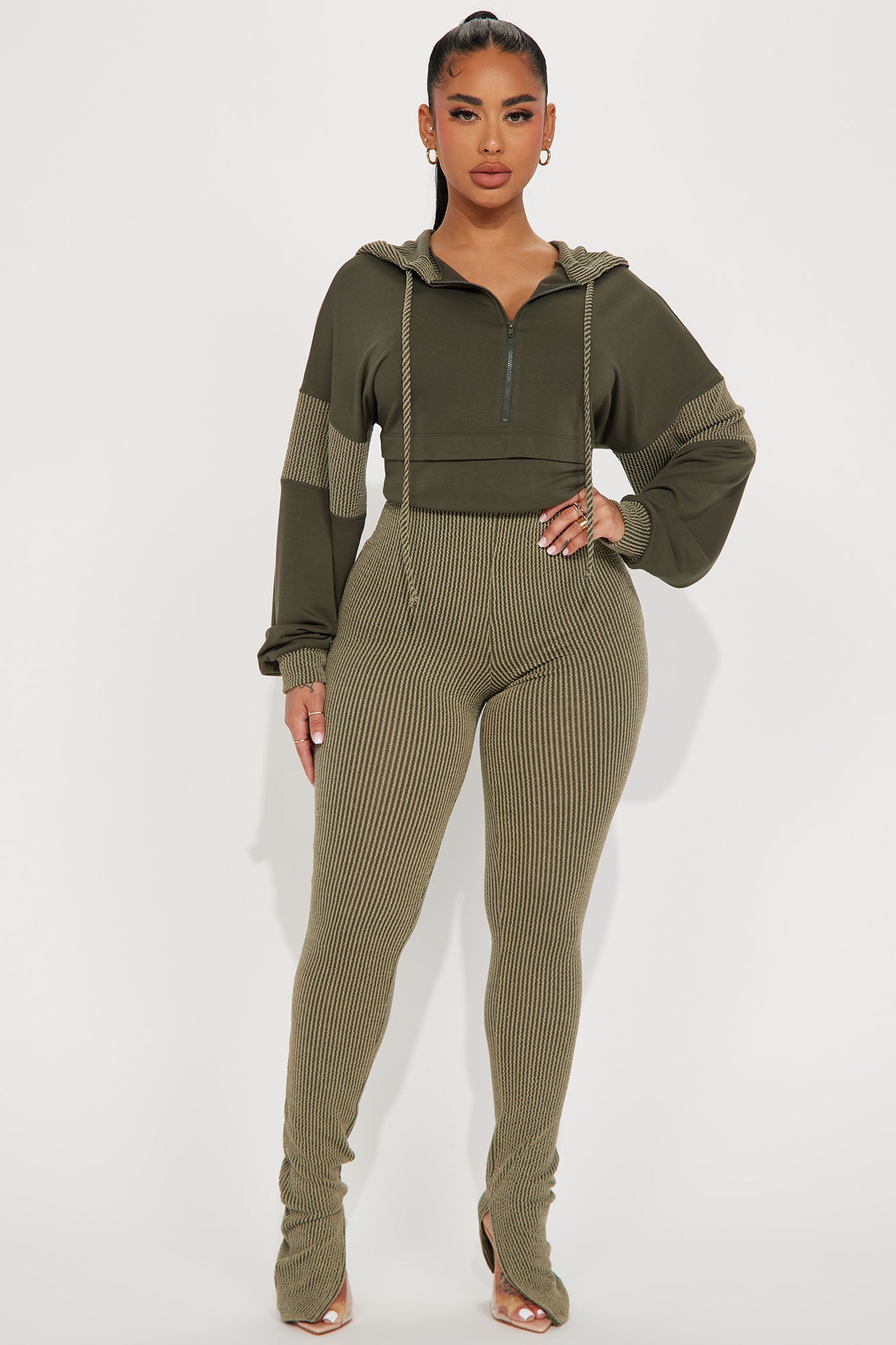 Off The Stage Hoodie Jumpsuit