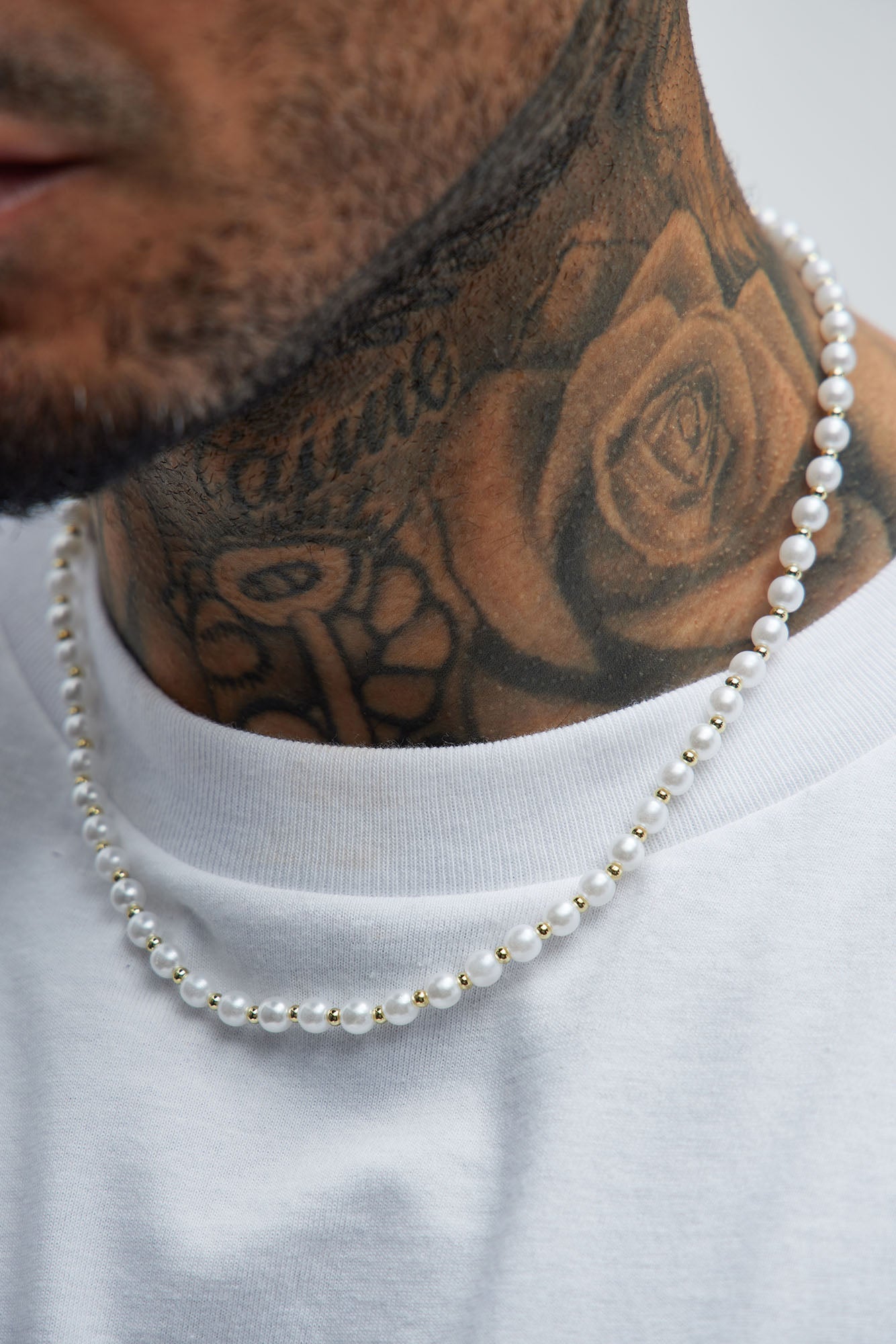 Of The Sea Gold Pearl Necklace