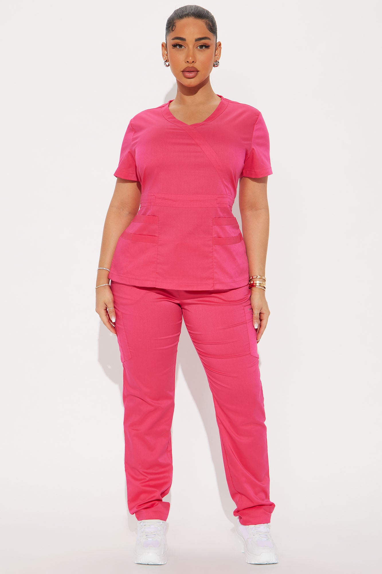 Take Care Of You Stretch Uniform Scrub Set
