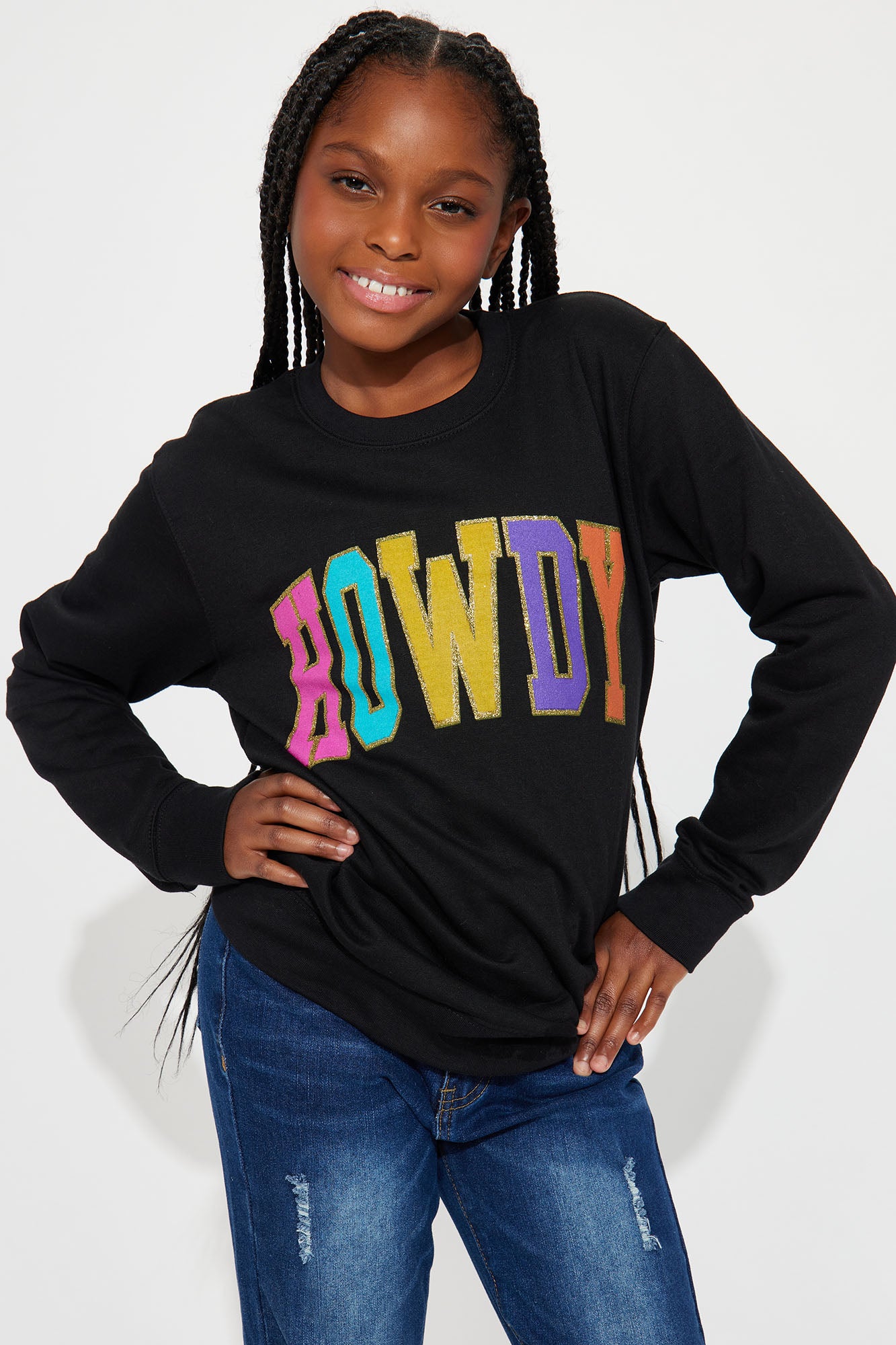 Mini Howdy Partner Crew Neck Sweatshirt
